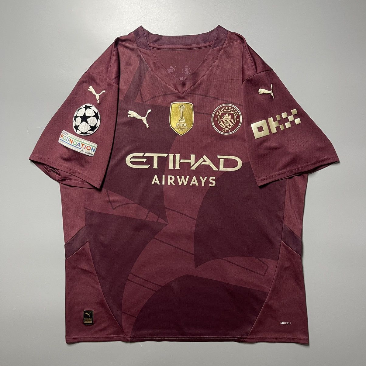 Puma MAN CITY PUMA 2024/2025 FOOTBALL THIRD JERSEY #3 RUBEN DIAS Size US XL / EU 56 / 4 - 2 Thumbnail
