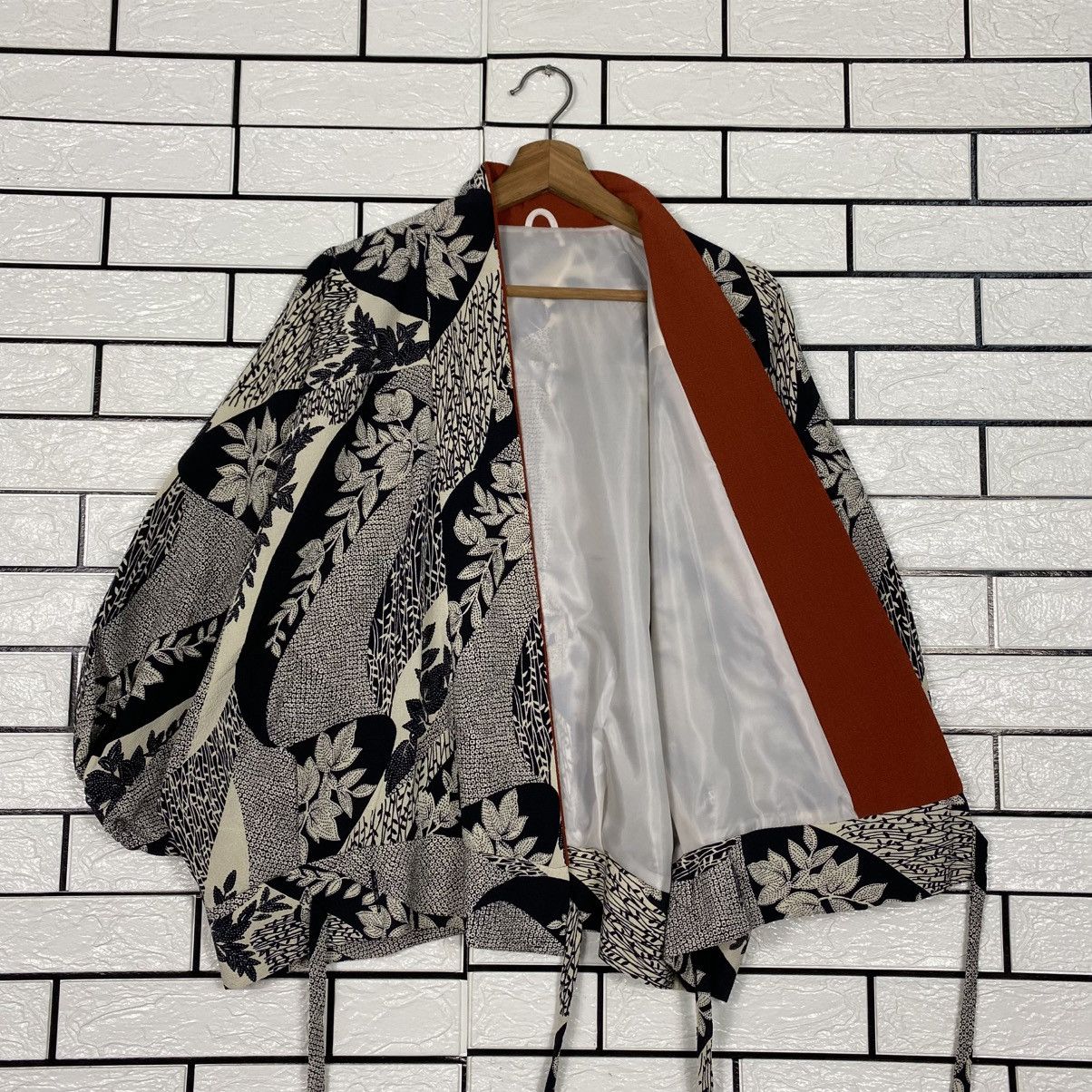 Japanese Brand 📌Vintage Bomber Jacket Over Print Leaf Unbrand Issey Miyake Size US M / EU 48-50 / 2 - 12 Thumbnail