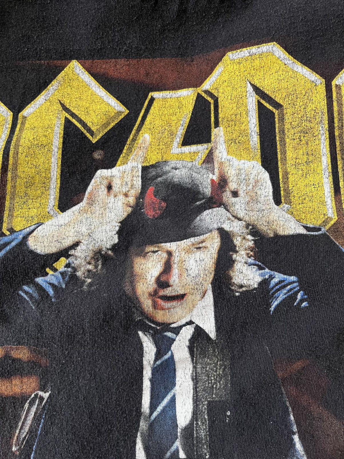 Band Tees © 2012 AC/DC ”LIVE AT RIVER PLATE” FADED T-SHIRT Size US XL / EU 56 / 4 - 5 Thumbnail