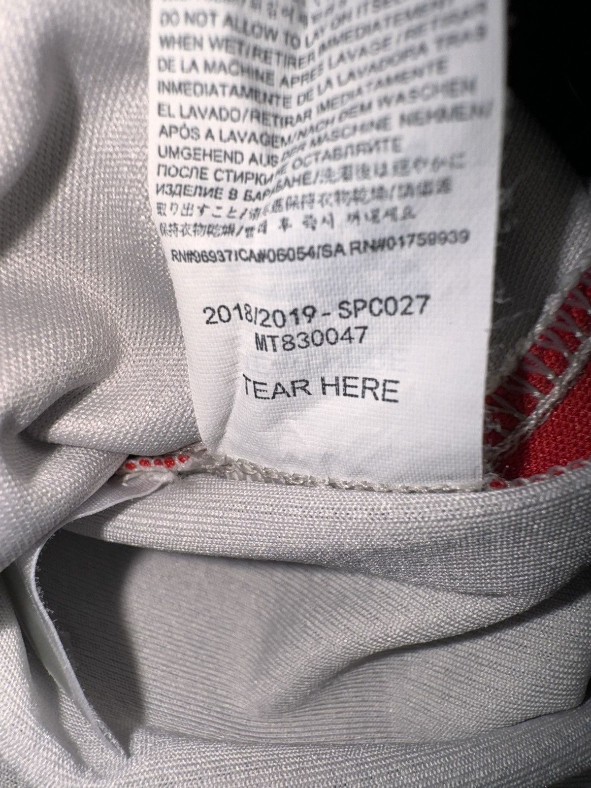 Adidas Liverpool 2018-19 Third L/S SALAH - MT830047 - (M) Size US M / EU 48-50 / 2 - 7 Thumbnail