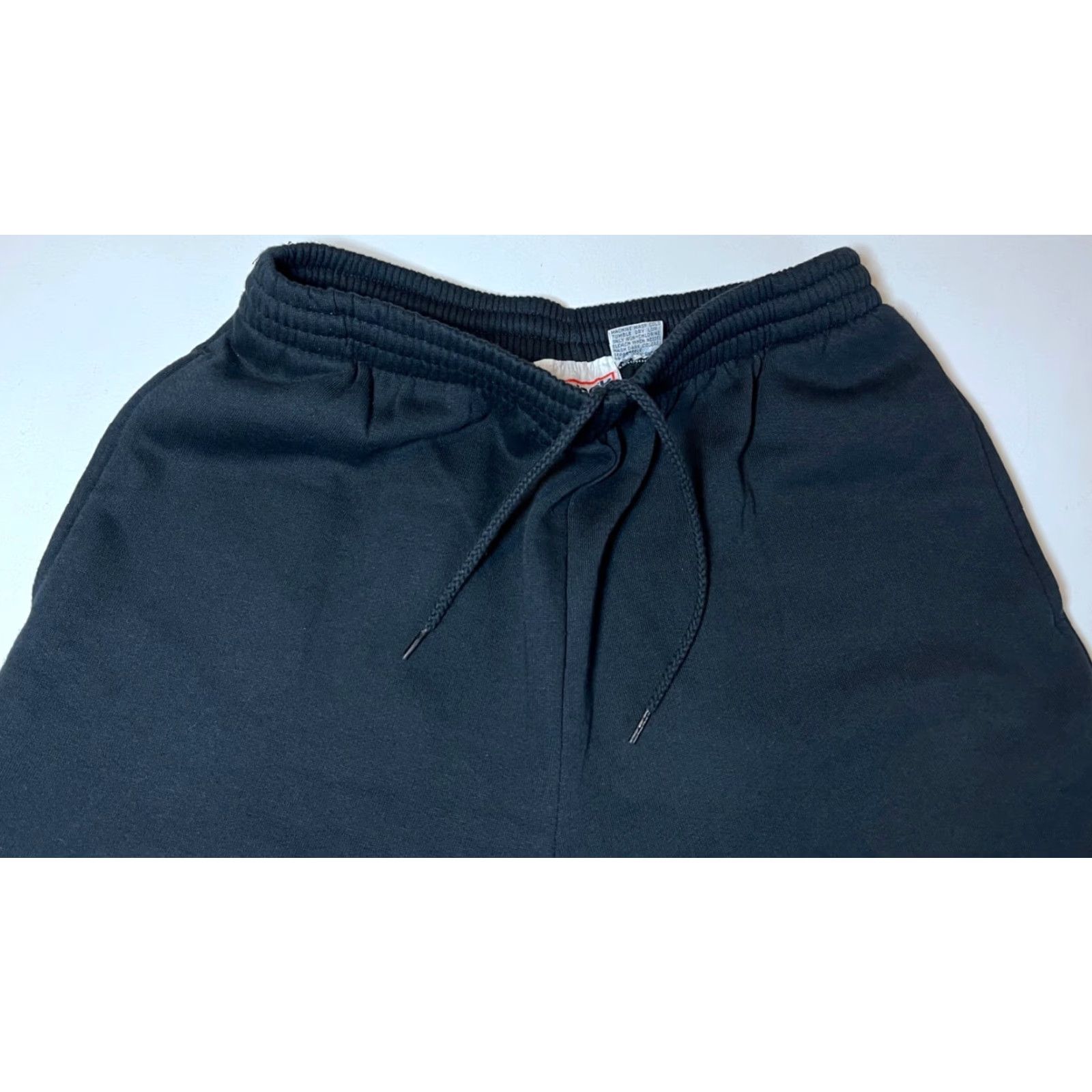Reebok VINTAGE Reebok Sport Men's Sweat Shorts Athletic 90s Black M Inseam 7.5" Pockets Drawstring Sports, 90s Mens Size US 31 - 4 Thumbnail