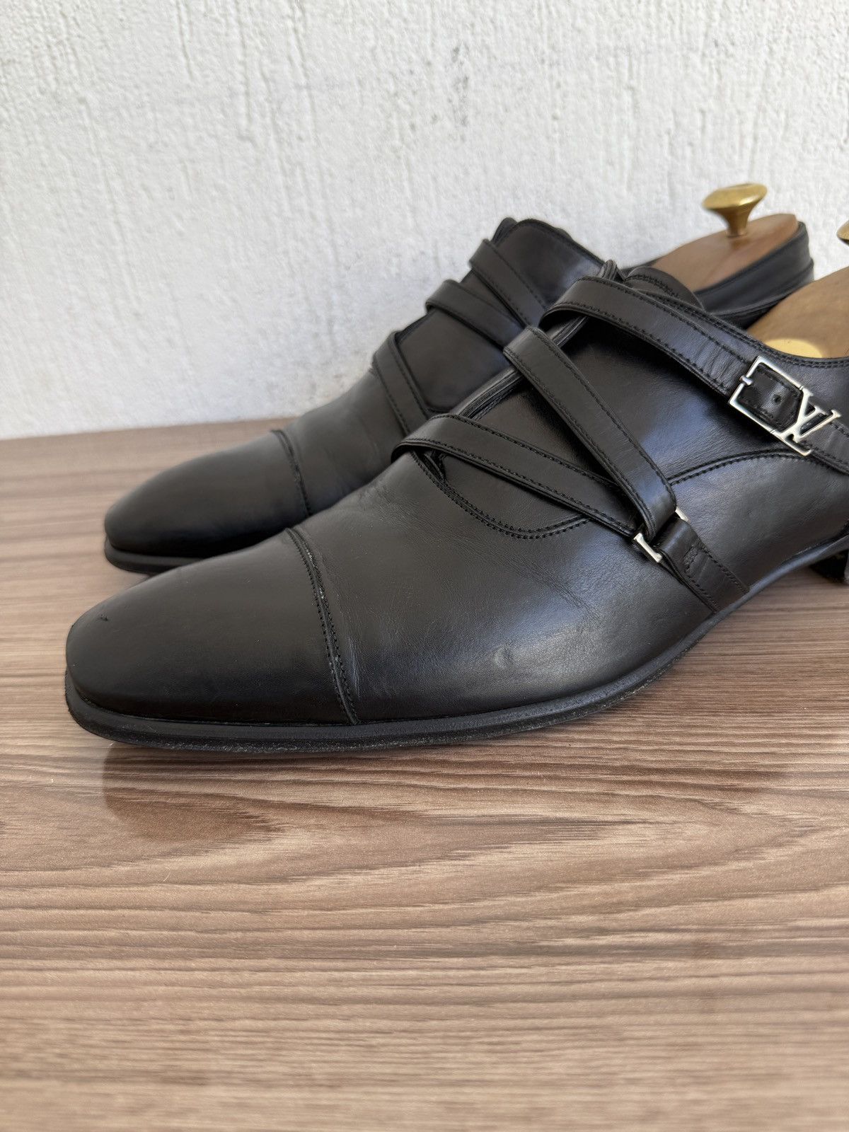 Louis Vuitton Equinox lv logo derby Size US 9 / EU 42 - 6 Thumbnail
