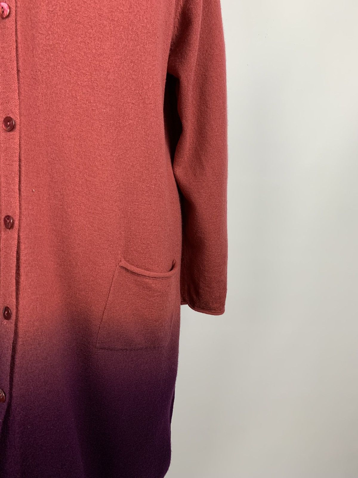 Gudrun Sjoden Gudrun Sjoden Wool Long Cardigan Button Up Size XL Colorful Size XL / US 12-14 / IT 48-50 - 5 Thumbnail