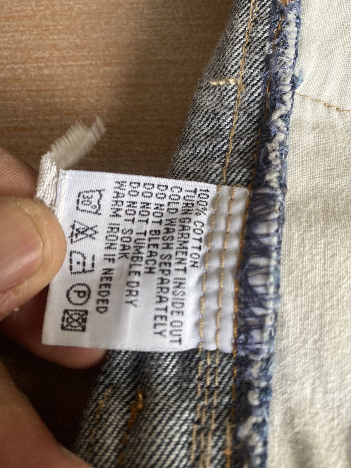 Designer Vintage Tough Jeansmith jeans Size US 32 / EU 48 - 6 Thumbnail