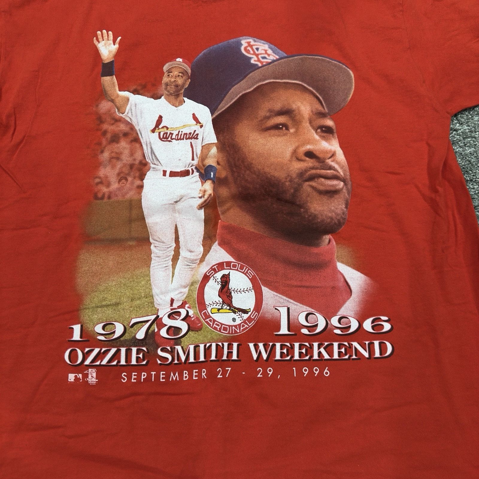 Pro Player OZZIE SMITH Pro Player 2XL Shirt St Louis Cardinals Baseball Size US XXL / EU 58 / 5 - 4 Thumbnail