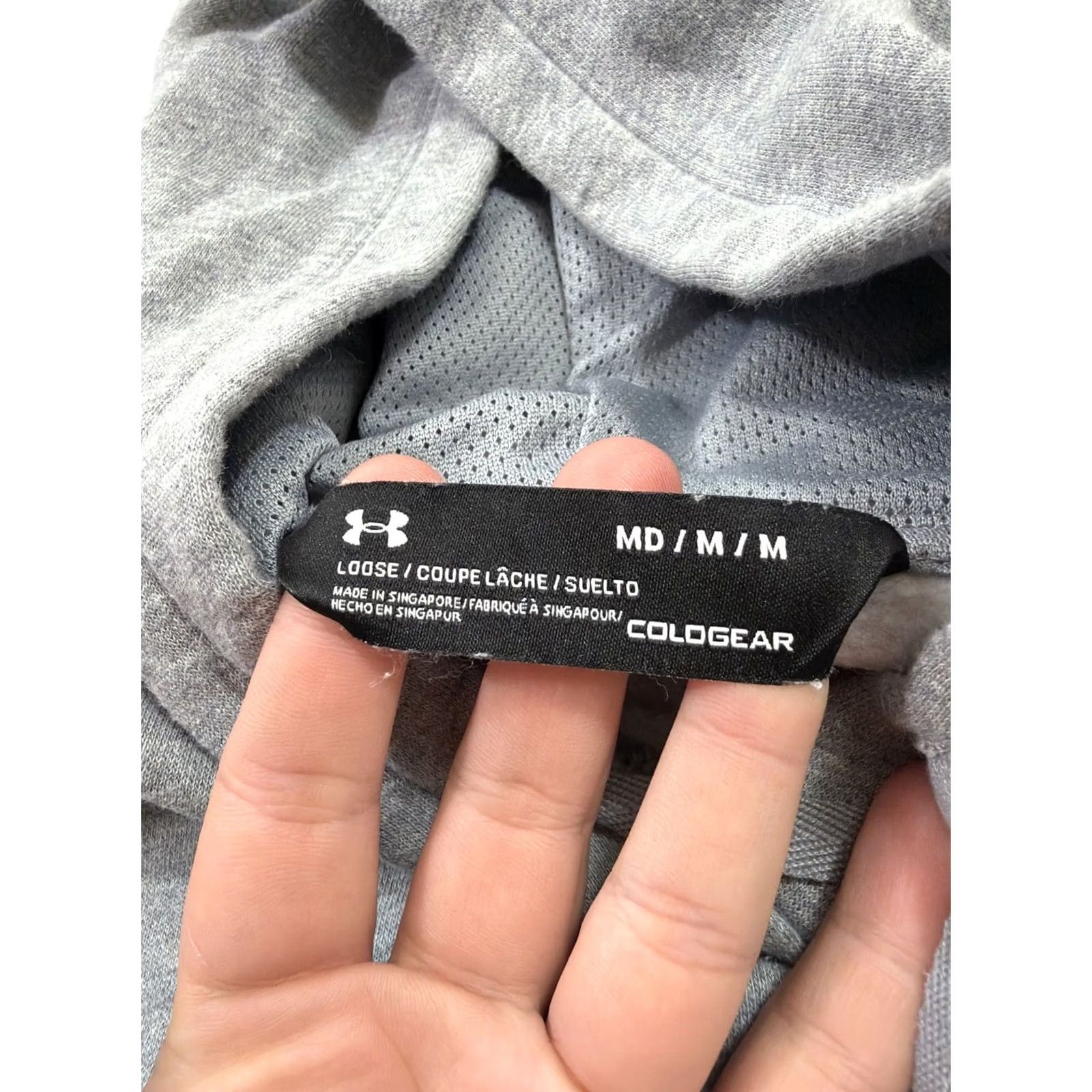 Under Armour Under armour Hoodie Womens M Gray Women Medium Pullover Cold Gear Size M / US 6-8 / IT 42-44 - 7 Thumbnail