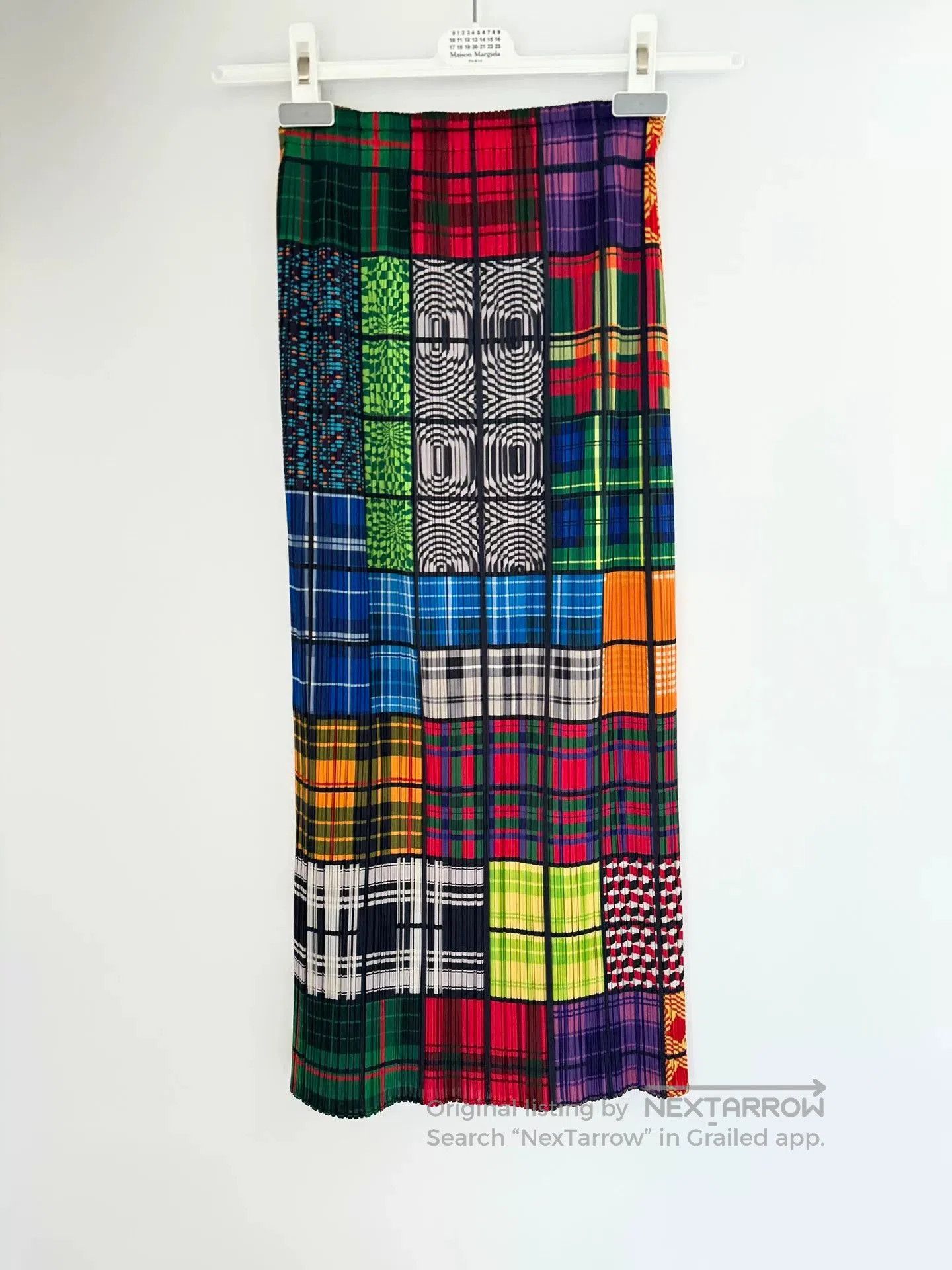 Pleats Please Issey Miyake Issey Miyake Mosaic Pleated Skirt. Size 23" - 1 Thumbnail