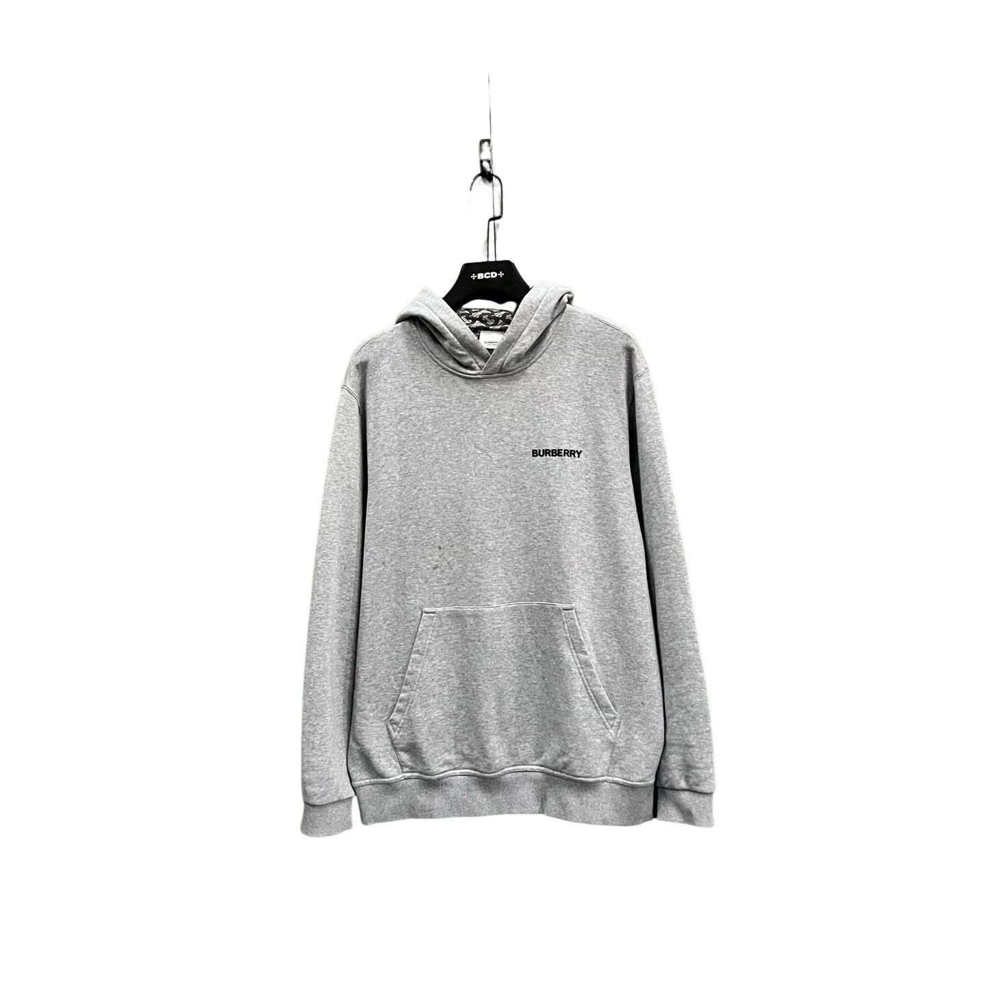 Burberry Burberry Gray Logo Hoodie Size L Size US L / EU 52-54 / 3 - 1 Thumbnail