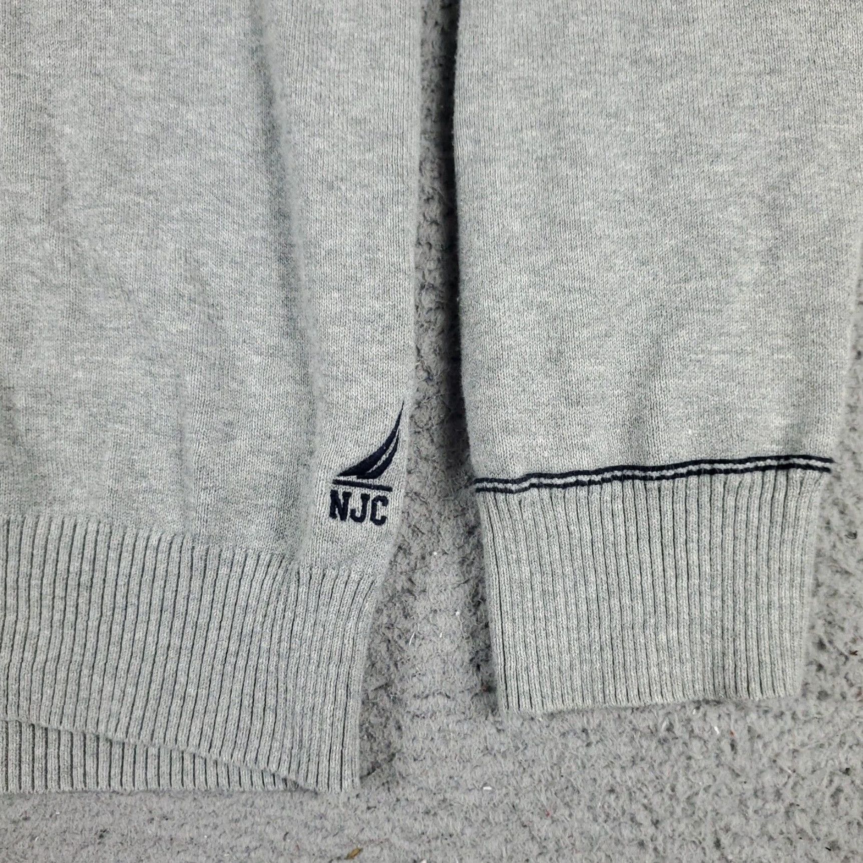 Nautica Nautica Mens Large Gray Casual Pullover Sweatshirt Size US L / EU 52-54 / 3 - 4 Thumbnail