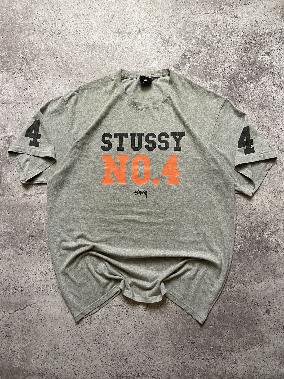 Stussy × Vintage Vintage 00s Stussy N4 Graphic T Shirt XL Rare Size US XL / EU 56 / 4 - 1 Thumbnail