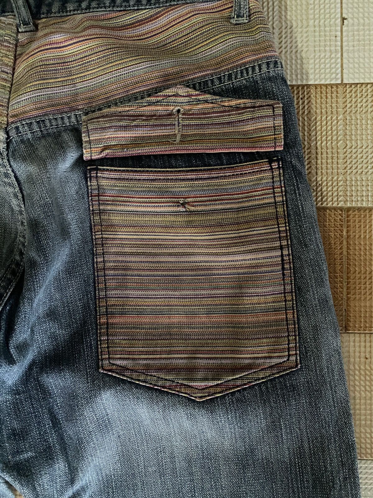 Beauty Beast × If Six Was Nine Vintage bee bell regular fit denim Size US 31 - 10 Thumbnail