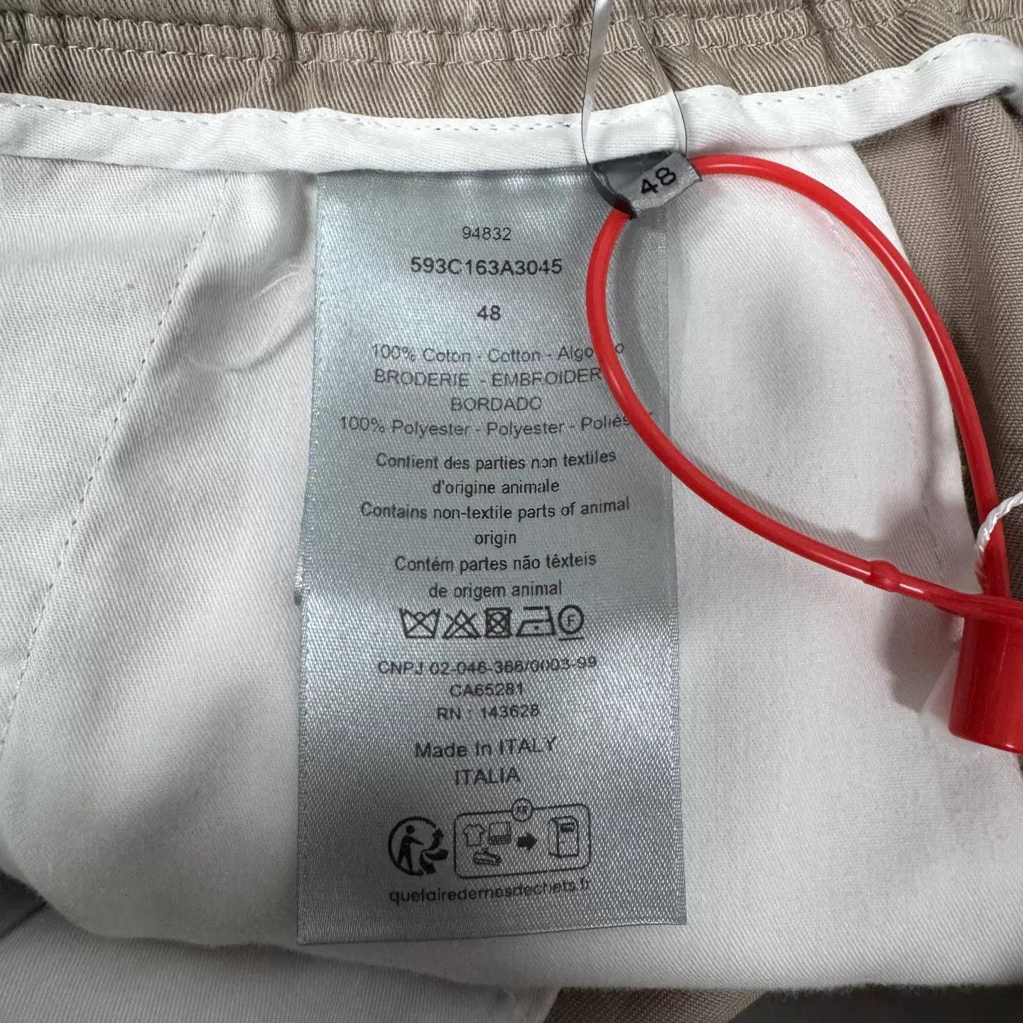 Dior Dior Lily of the Valley Embroidered Logo Casual Pants 48 Size US 32 / EU 48 - 7 Thumbnail