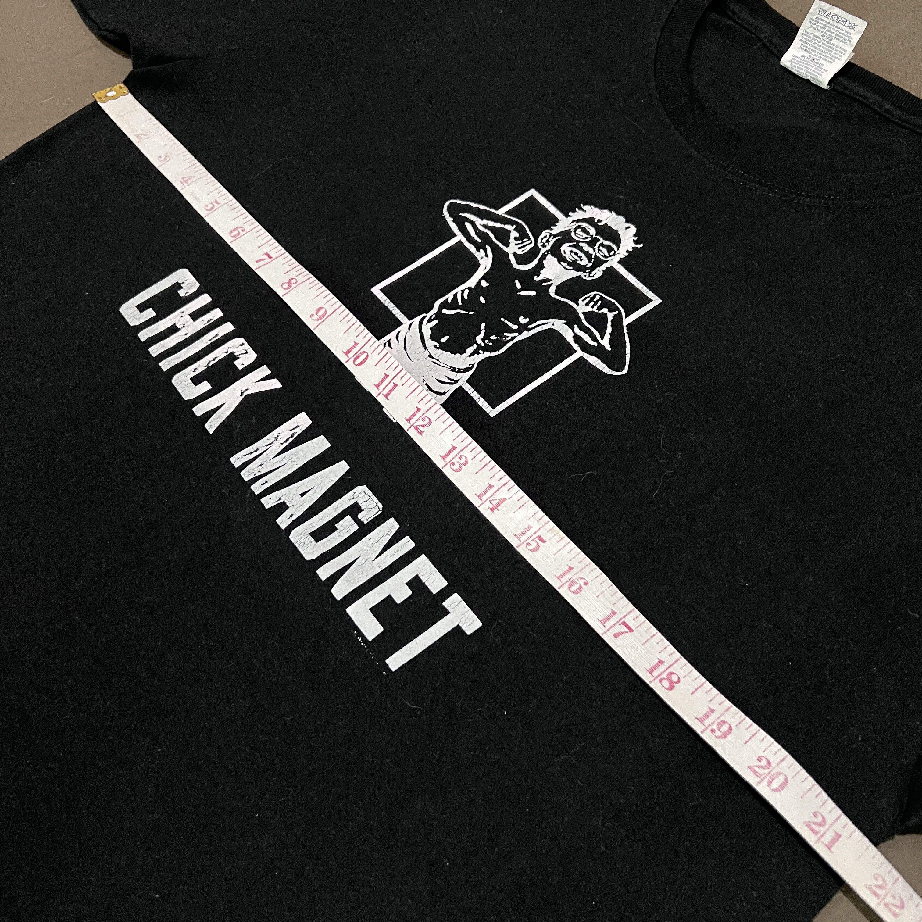 Japanese Brand × Vintage Vintage Y2K chick magnet comedy movie Promo Tee Size US L / EU 52-54 / 3 - 6 Thumbnail