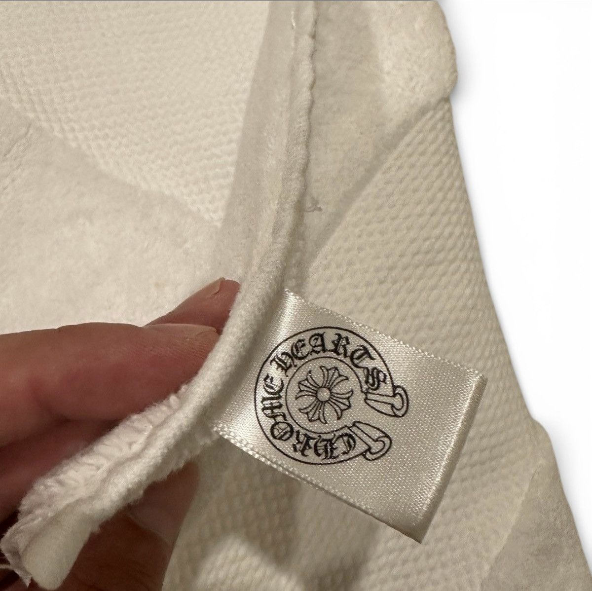 Chrome Hearts Chrome Hearts White Towel Size ONE SIZE - 4 Thumbnail