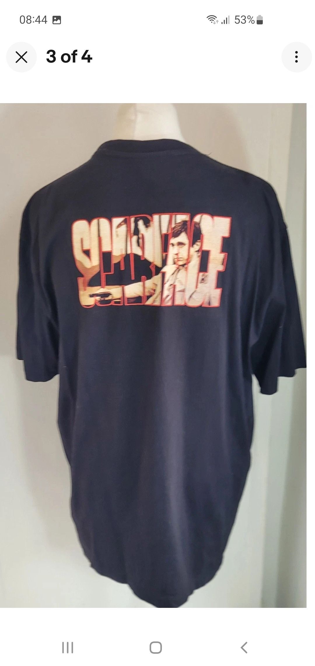 Other The Roxx Power Plus Scarface Graphic Black T-Shirt Size 2XL Size US XXL / EU 58 / 5 - 2 Thumbnail