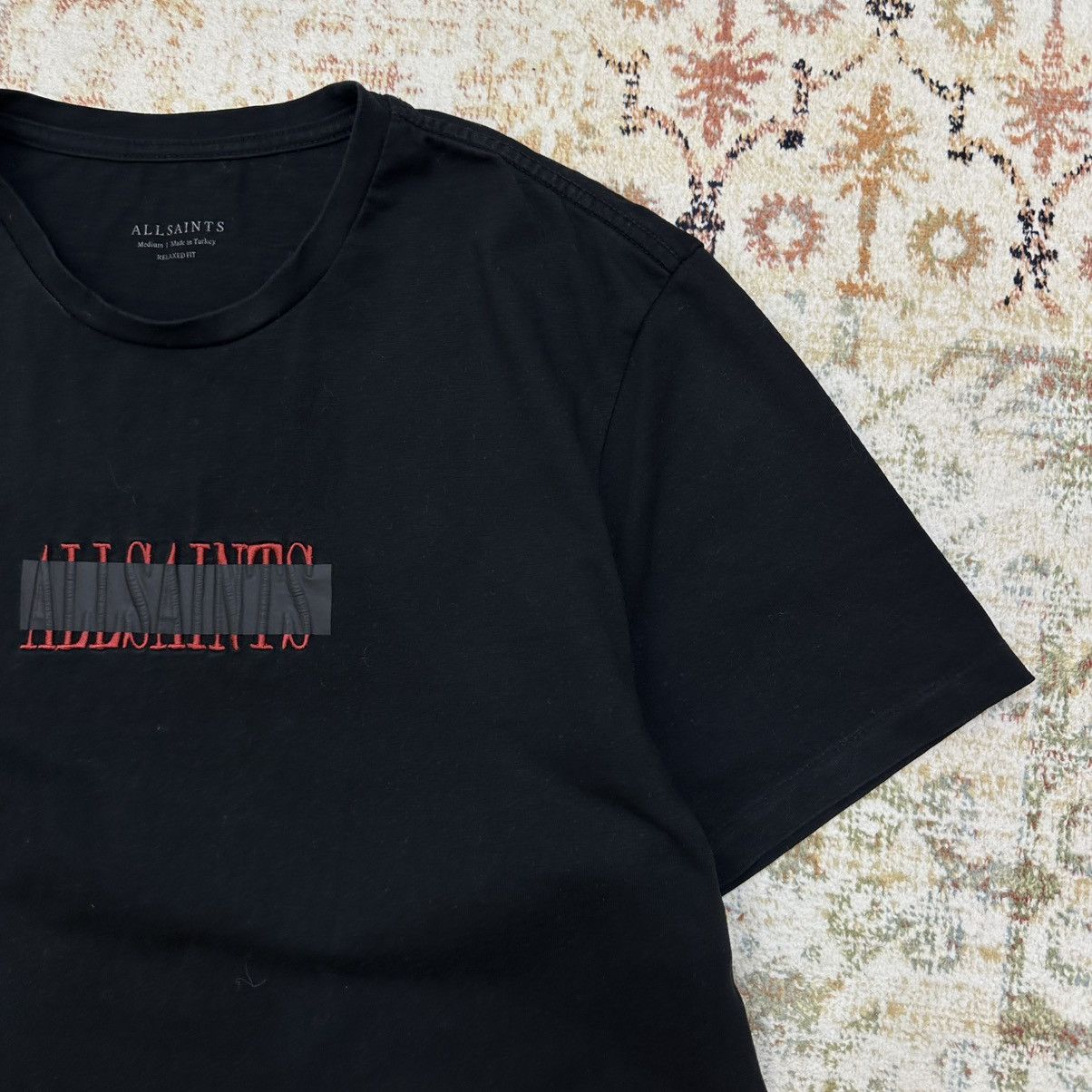 Allsaints × Vintage Vintage Allsaints T-shirts Big Logo Old Money Y2K 00s Size US M / EU 48-50 / 2 - 5 Thumbnail