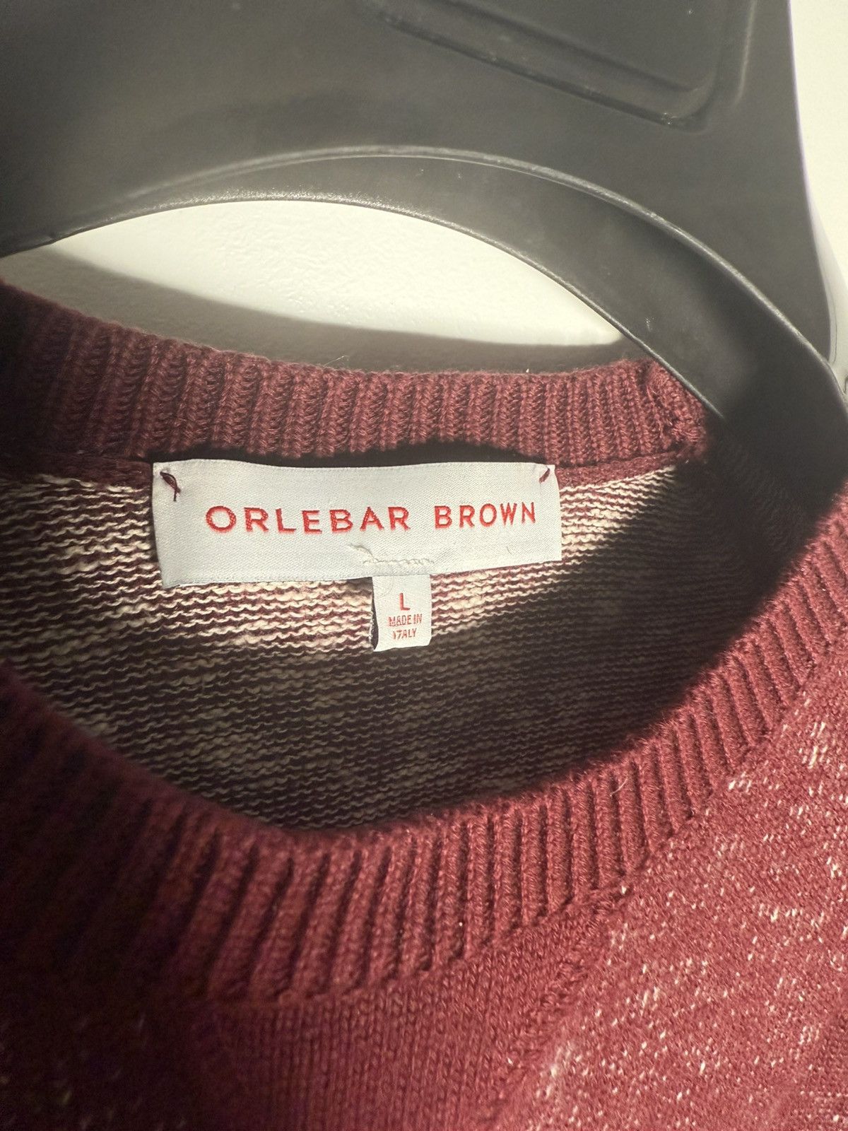 Orlebar Brown Orlebar Brown Crewneck Sweater Size US L / EU 52-54 / 3 - 3 Thumbnail