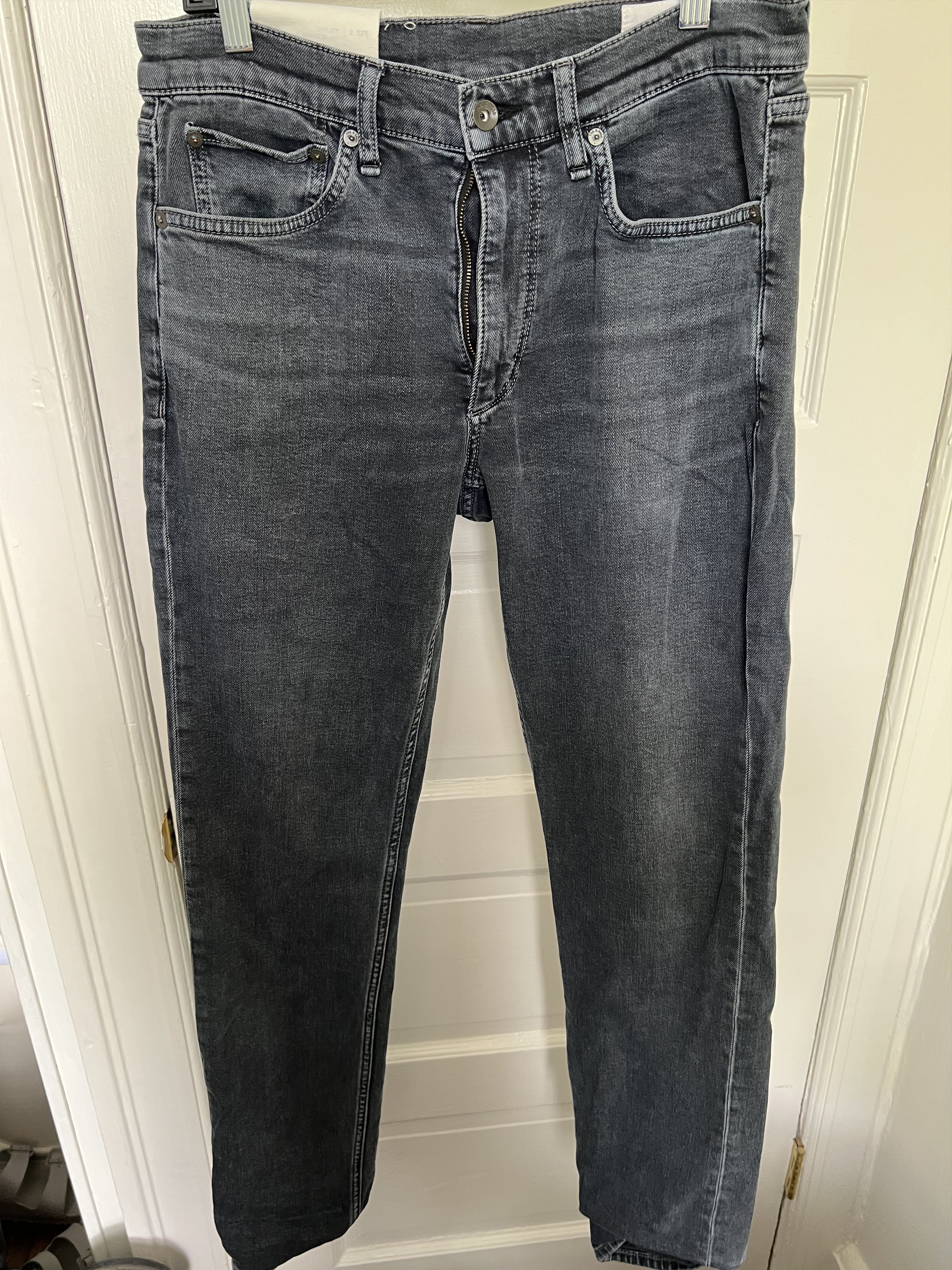 Rag & Bone Rag & Bone Fit 2 31 X 34 dark grey jeans Size US 31 - 1 Thumbnail