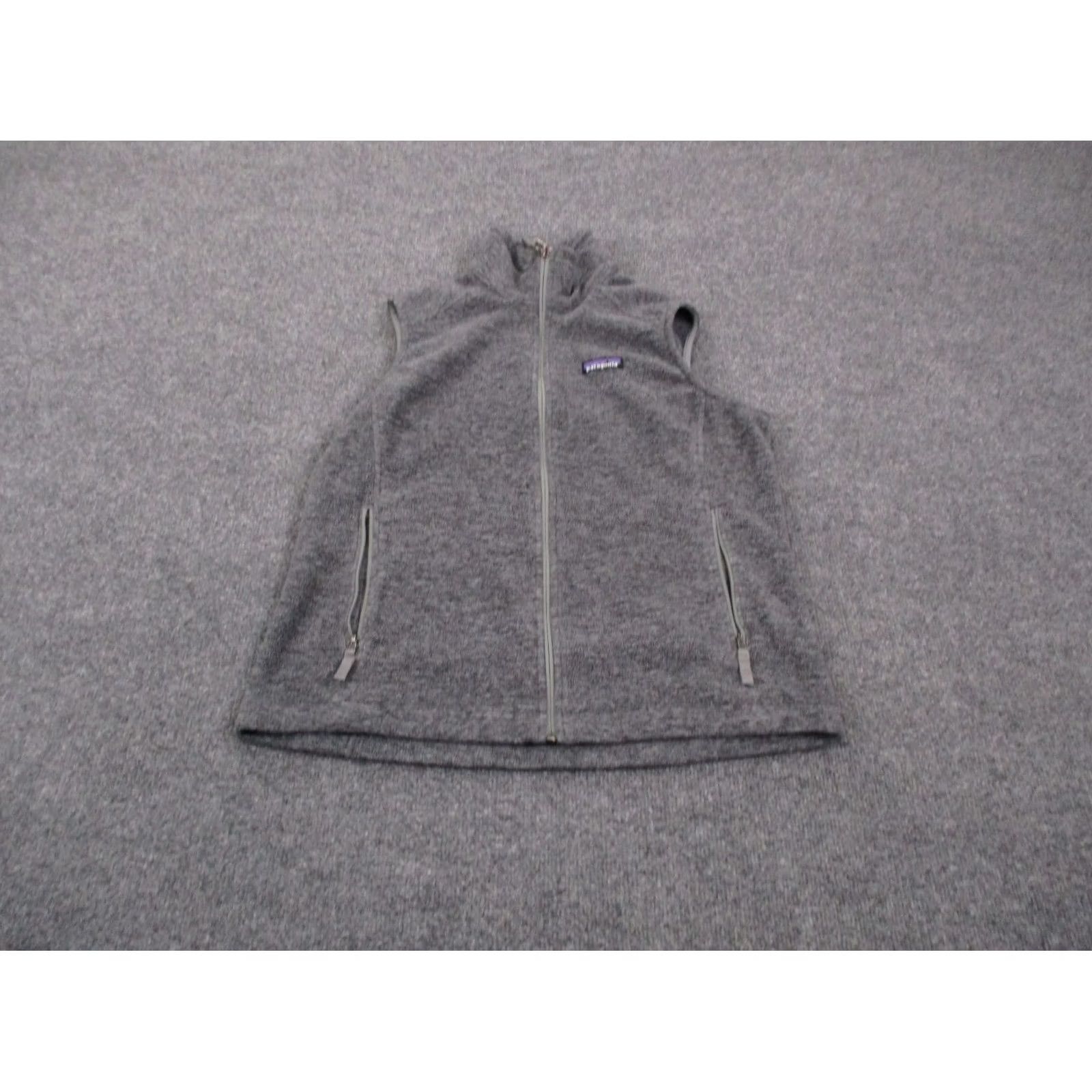 Patagonia Patagonia Vest Jacket Womens L Gray Fleece Synchilla Hiking Outdoor 23015 Size L / US 10 / IT 46 - 2 Thumbnail