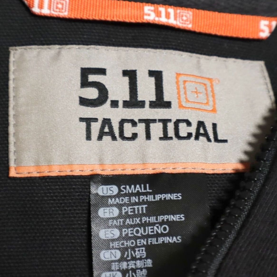 Vintage 5.11 Tactical Job Shirt Police Solid Mock Long Sleeve Sweater Black Men's S Size US S / EU 44-46 / 1 - 5 Thumbnail