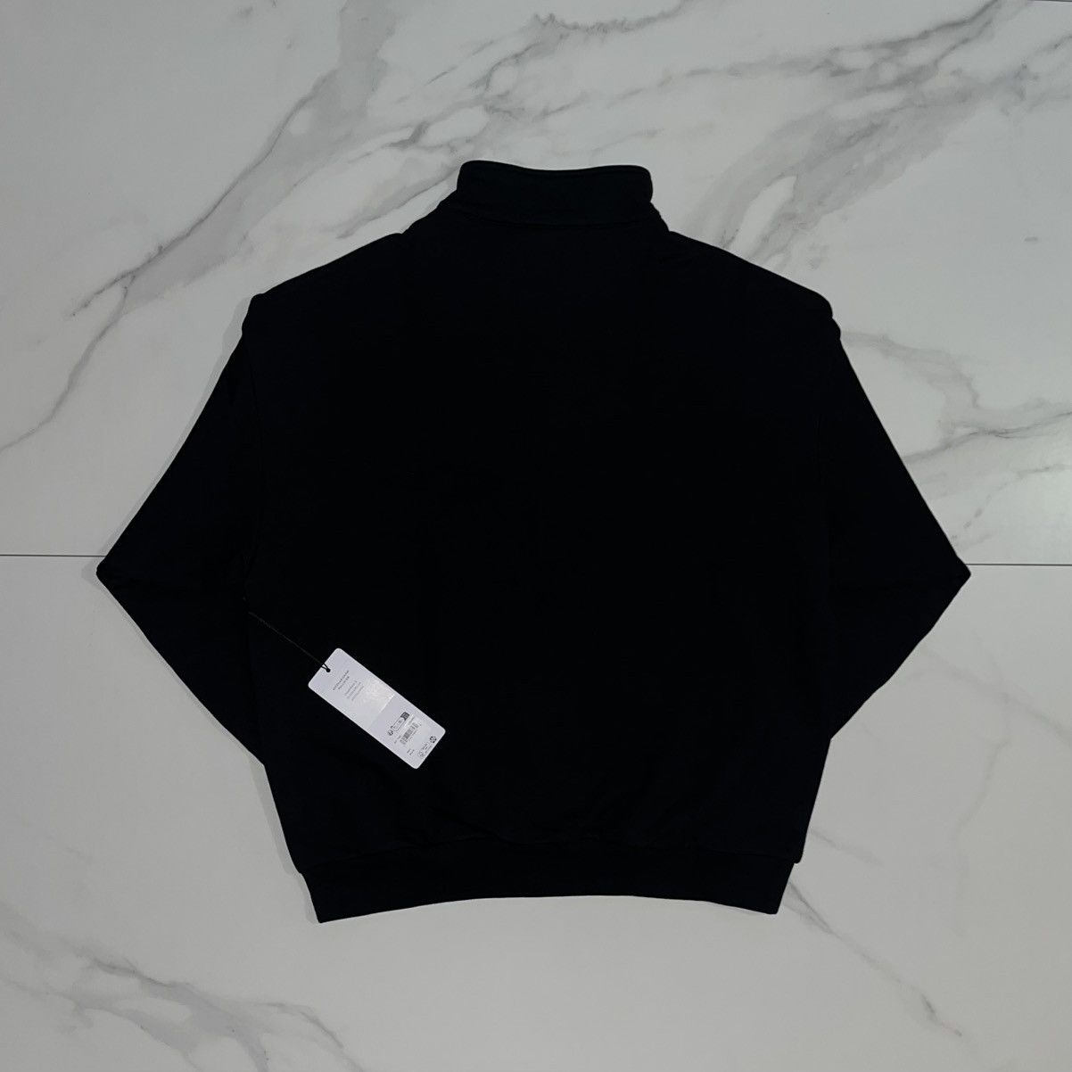 Alo Alo Yoga Accolade 1/4 Zip Pullover Sweatshirt Black Medium Size M / US 6-8 / IT 42-44 - 2 Thumbnail