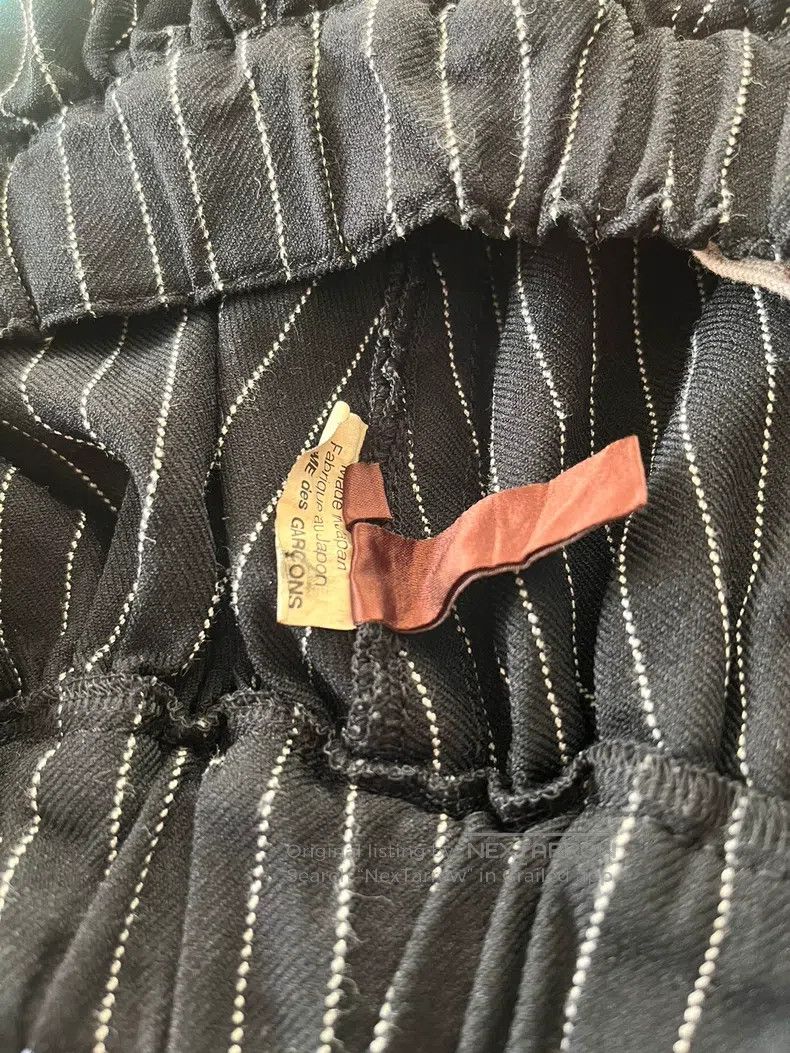 Comme des Garcons Comme Des Garcons Striped drop-crotch pants Size 25" / US 0 / IT 36 - 5 Thumbnail