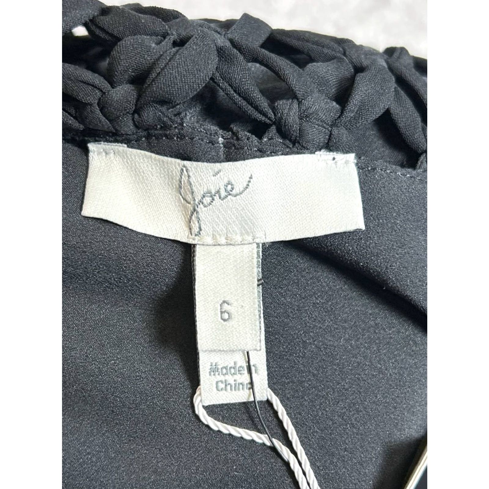 Vintage Josie Dress Womens 6 Black Blouson Party/Cocktail Midi Dress Blouson Josie Womens 6 Black Midi Blouson Dress Size M / US 6-8 / IT 42-44 - 3 Thumbnail