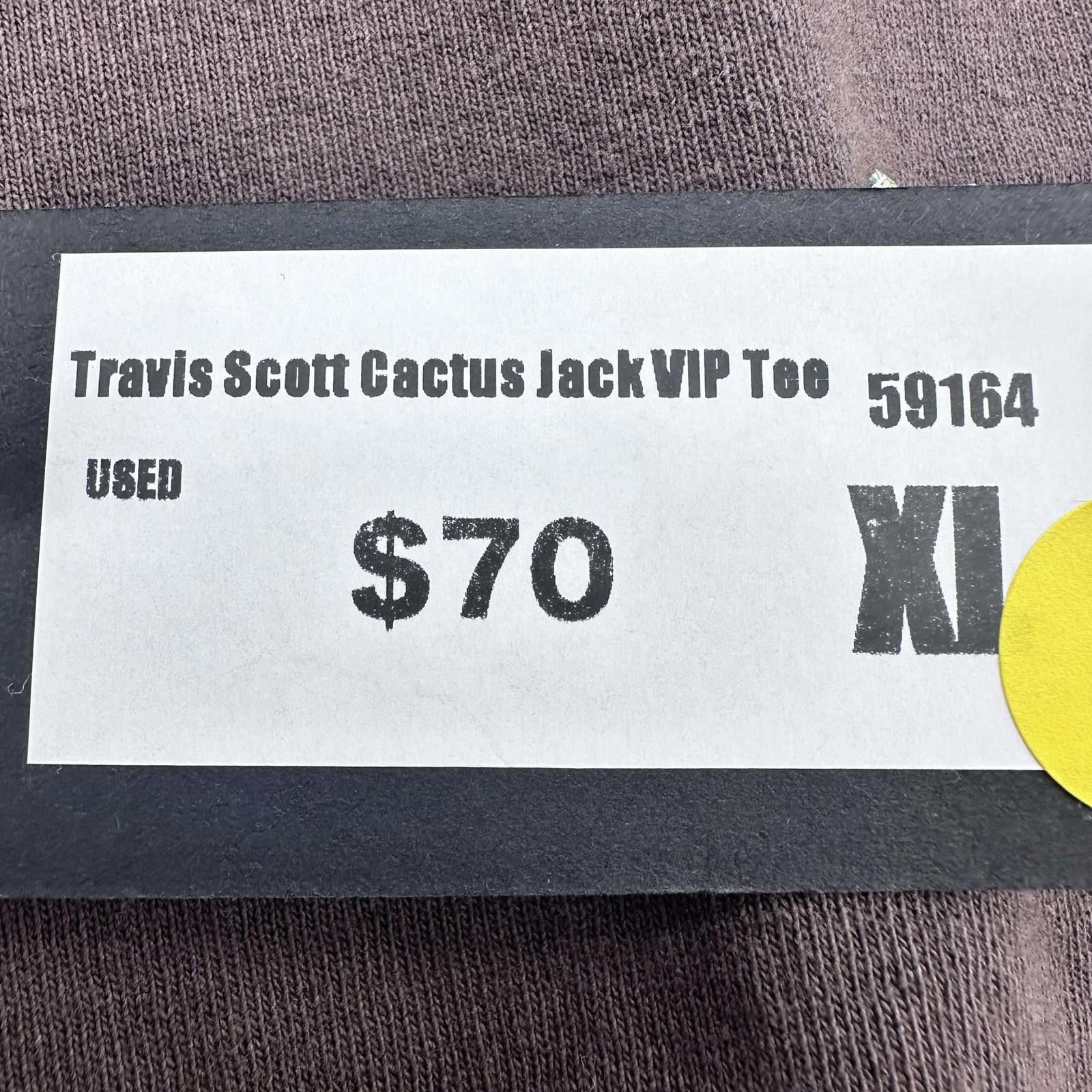 Travis Scott Travis Scott Cactus Jack VIP Tee XL Size US XL / EU 56 / 4 - 3 Thumbnail