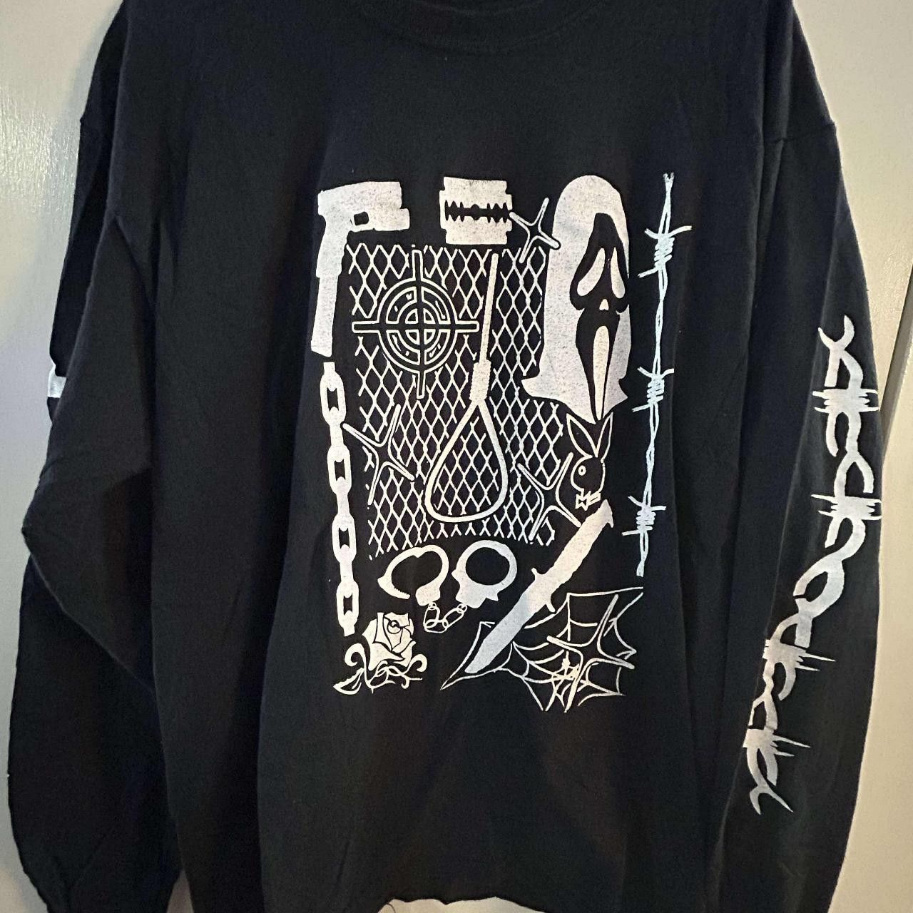Other Alternative emo long-sleeve shirt. Size US L / EU 52-54 / 3 - 1 Thumbnail