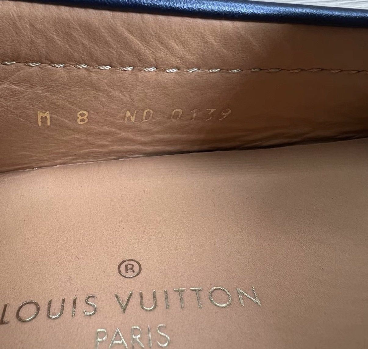 Louis Vuitton Louis Vuitton Hockenheim Leather LV Logo Driving Shoes J41 Size US 8.5 / EU 41-42 - 6 Thumbnail