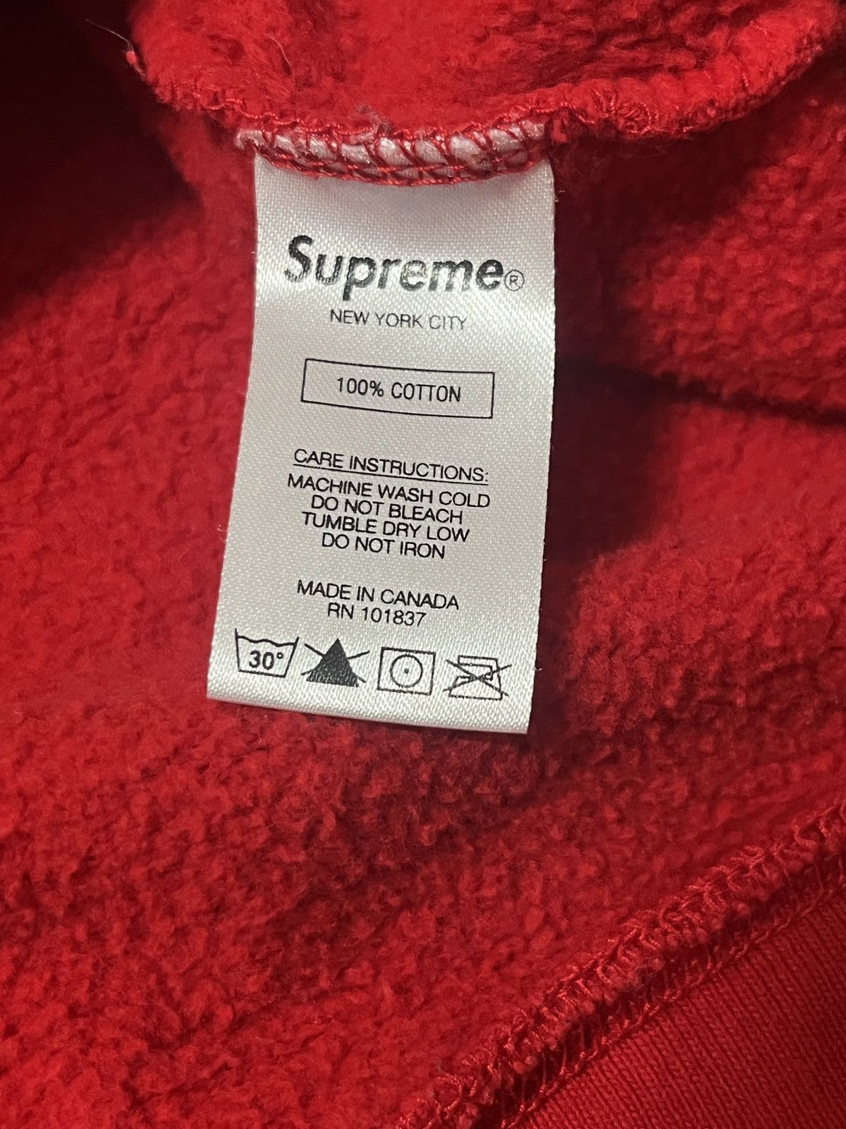 Supreme Supreme Mary Hooded Sweatshirt ‘Red’ Size US M / EU 48-50 / 2 - 8 Thumbnail