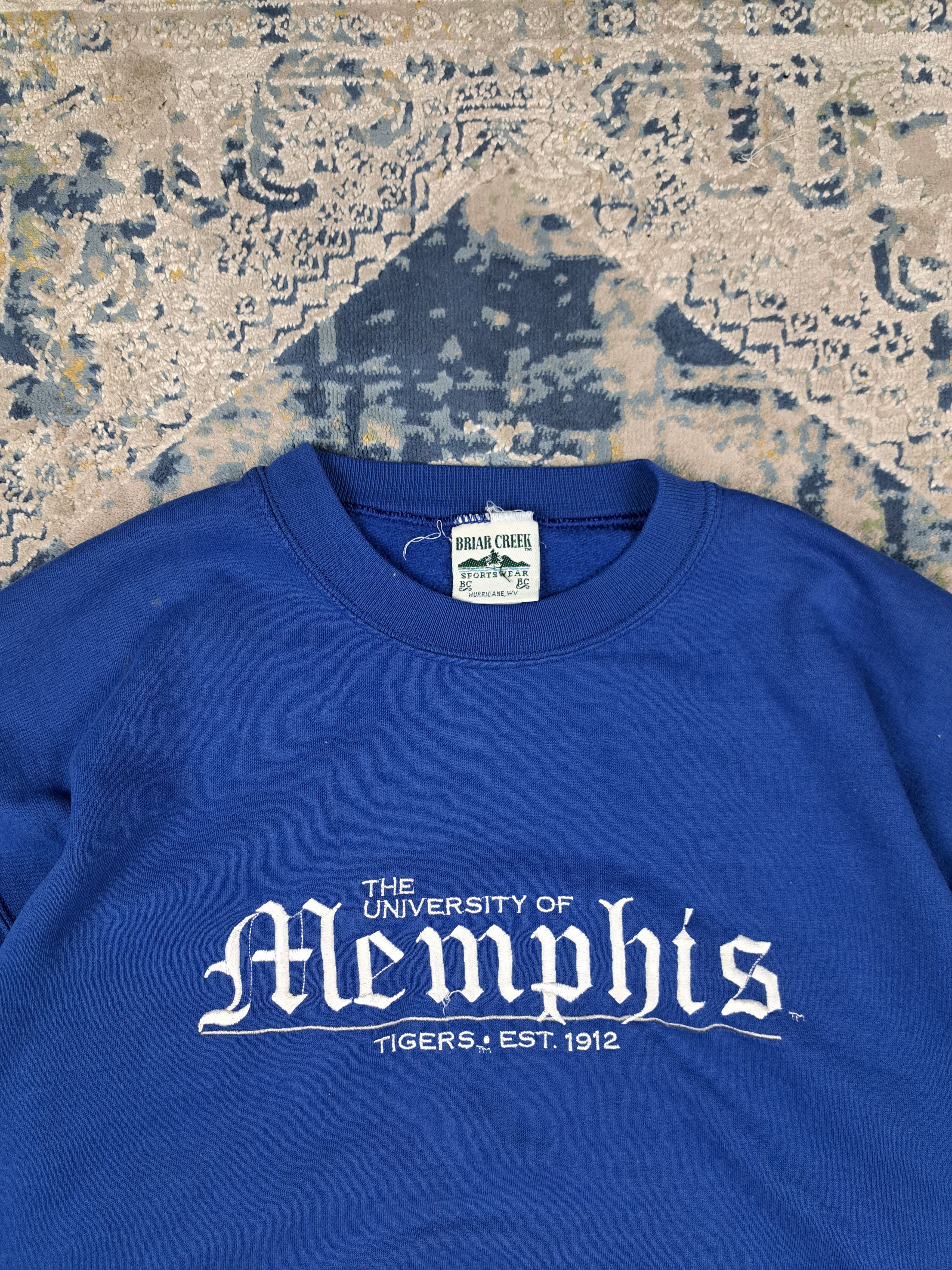 Vintage Vintage 90s Memphis Tigers University College Sweatshirt Size US L / EU 52-54 / 3 - 2 Thumbnail