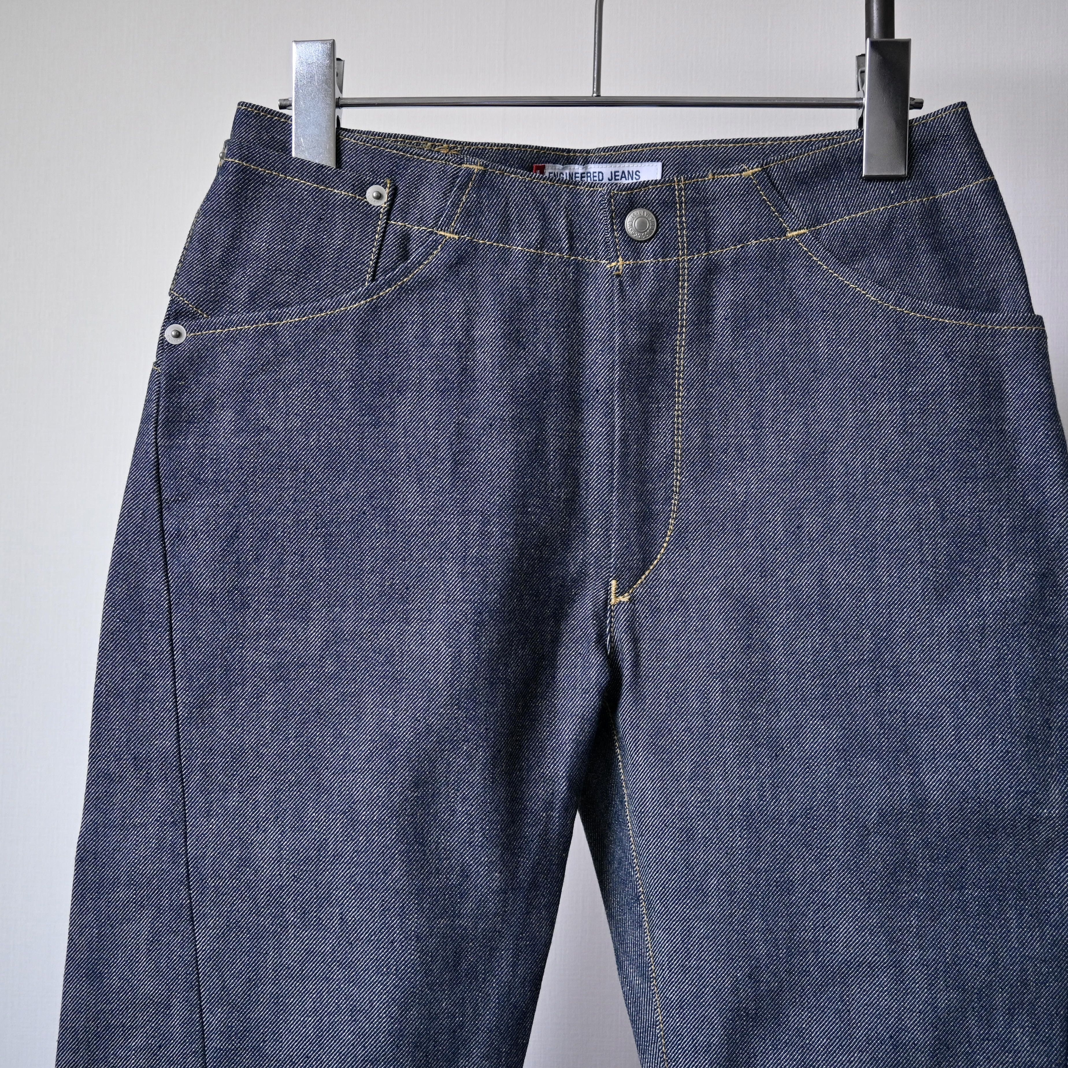 Levi's DEADSTOCK 2000s Levi's ENGINEERED JEANS "ORGANIC SLIM", blue Size 27" / US 4 / IT 40 - 6 Thumbnail
