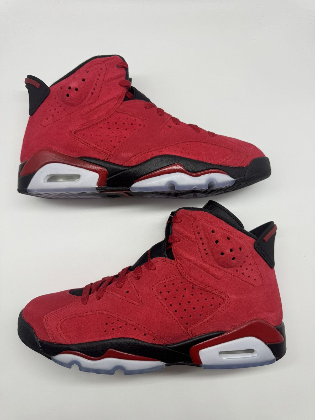 Nike Air Jordan 6 Retro Toro Bravo Red CT8529-600 Men’s Size 9 Size US 9 / EU 42 - 2 Thumbnail