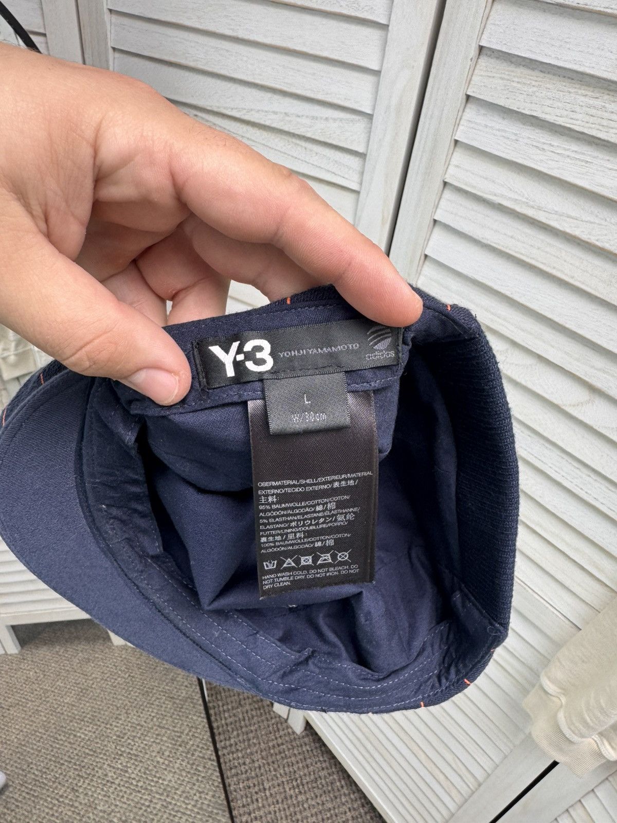 Yohji Yamamoto ADIDAS Y-3 Yohji Yamamoto Beret Cap Size ONE SIZE - 6 Thumbnail