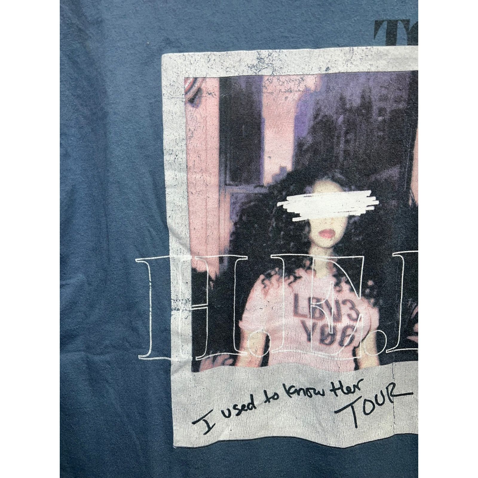 Band Tees I Used to Know Her Tour Shirt H.E.R. Graphic Blue Tee Medium Size US M / EU 48-50 / 2 - 2 Thumbnail