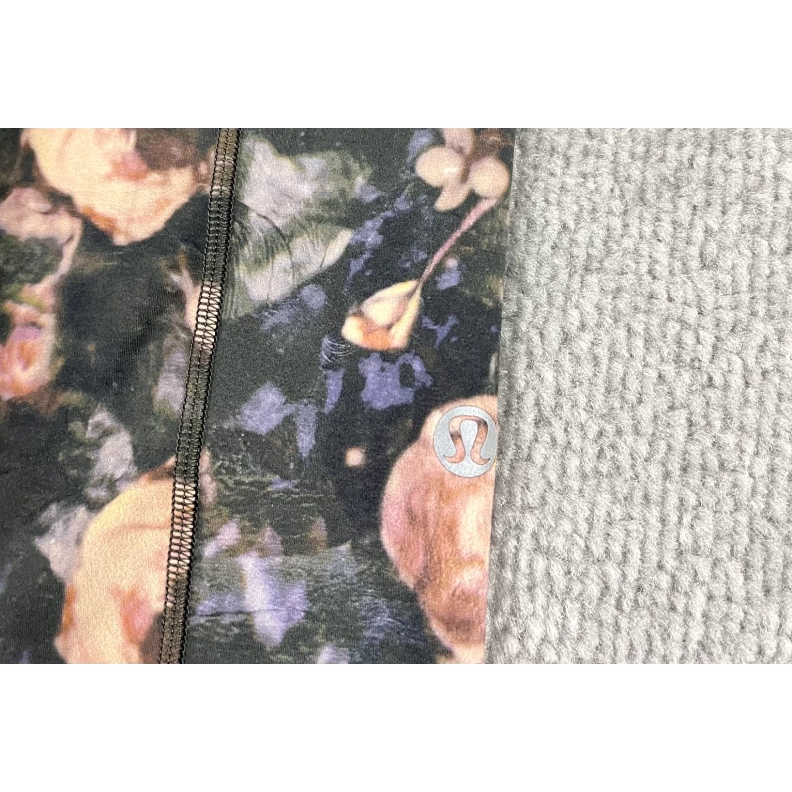 Lululemon VINTAGE Lululemon Fast N Free Full Length Tights Womens Sz 4 / 28" Floral Active Fitness Size ONE SIZE - 2 Thumbnail