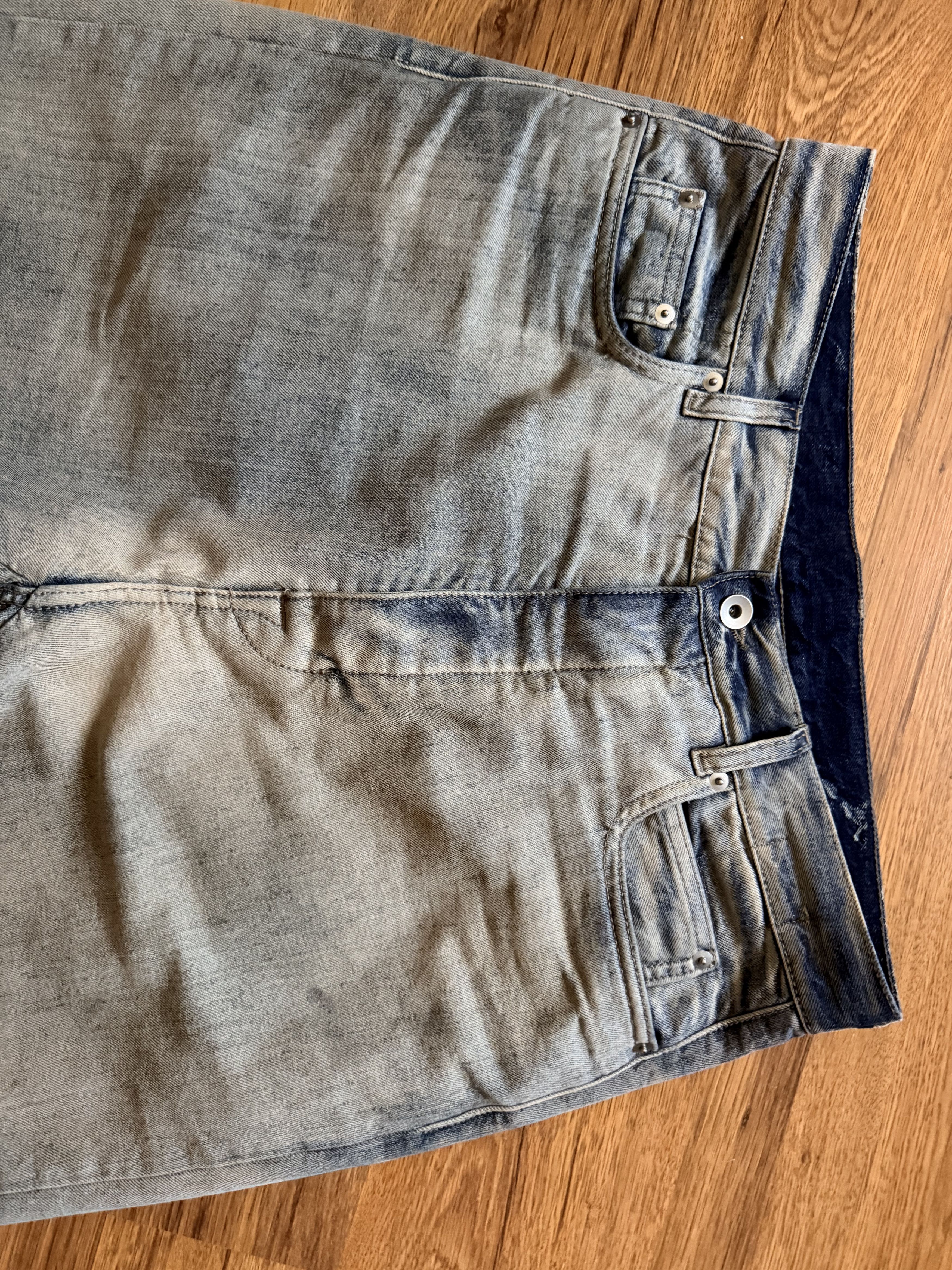 Rick Owens Drkshdw DRKSHDW Mineral Pearls FW25 Flared jeans Size US 32 / EU 48 - 3 Thumbnail