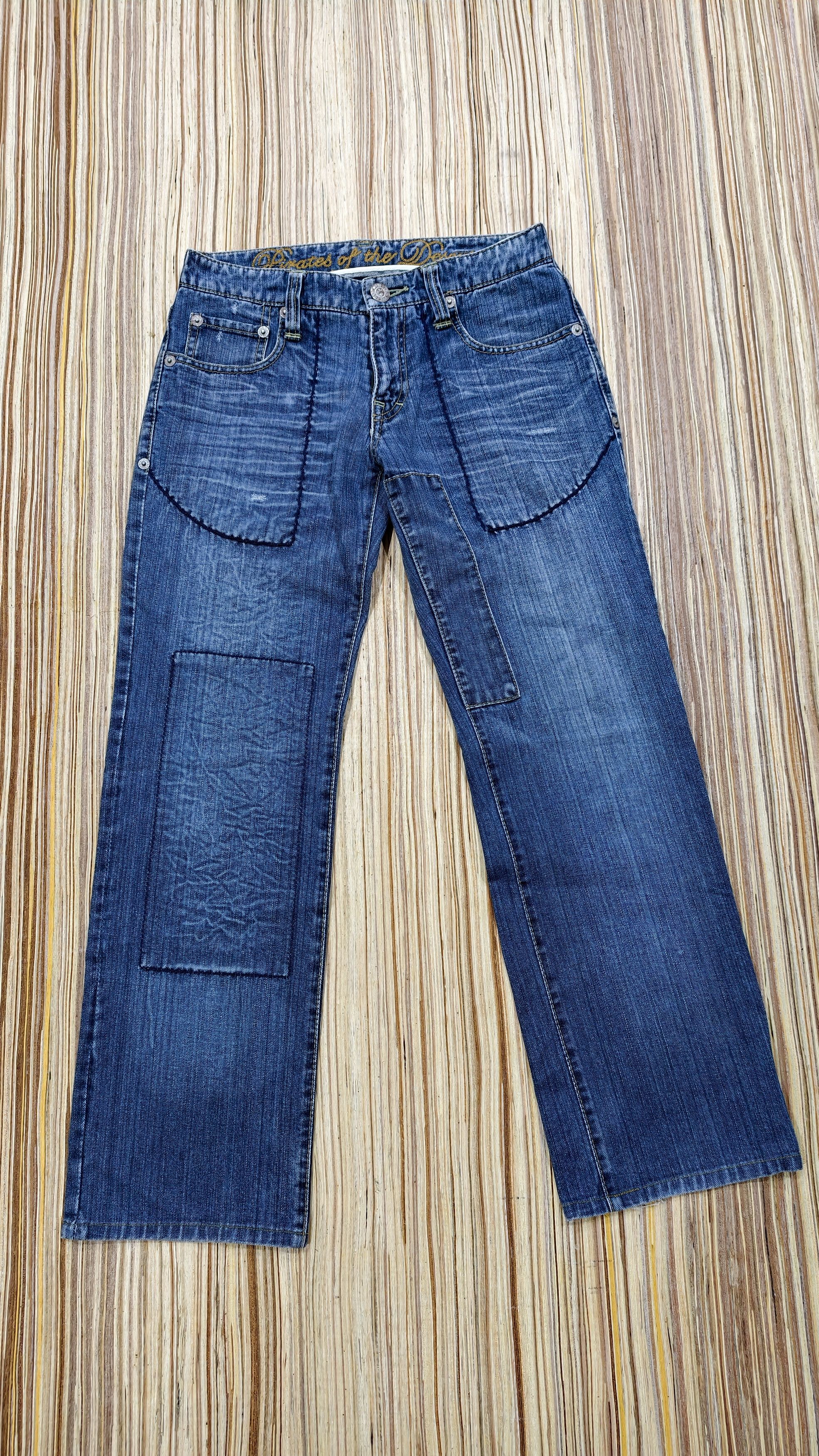 291295=Homme 291295 Homme buckle back jeans Size US 30 / EU 46 - 1 Thumbnail