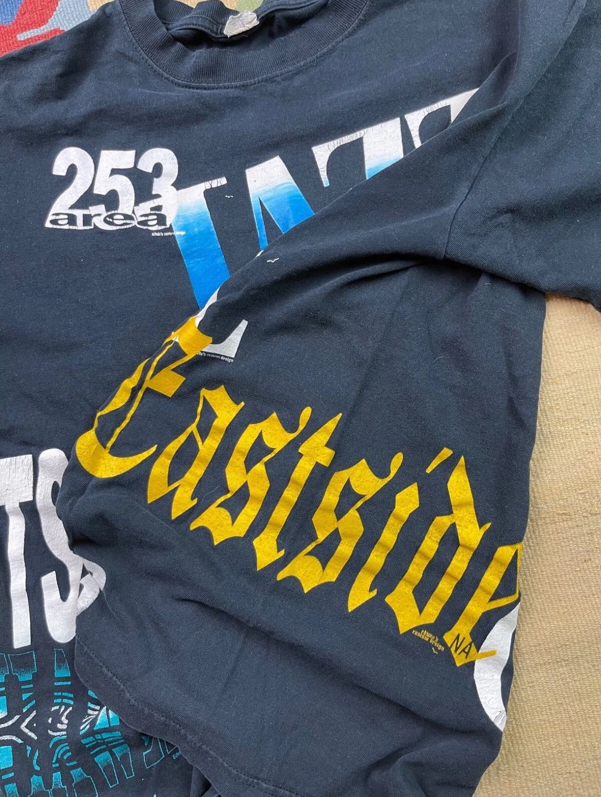 Vintage Experimental Test Print Tee – Jazz Seattle Graphic Collision Size US L / EU 52-54 / 3 - 6 Thumbnail