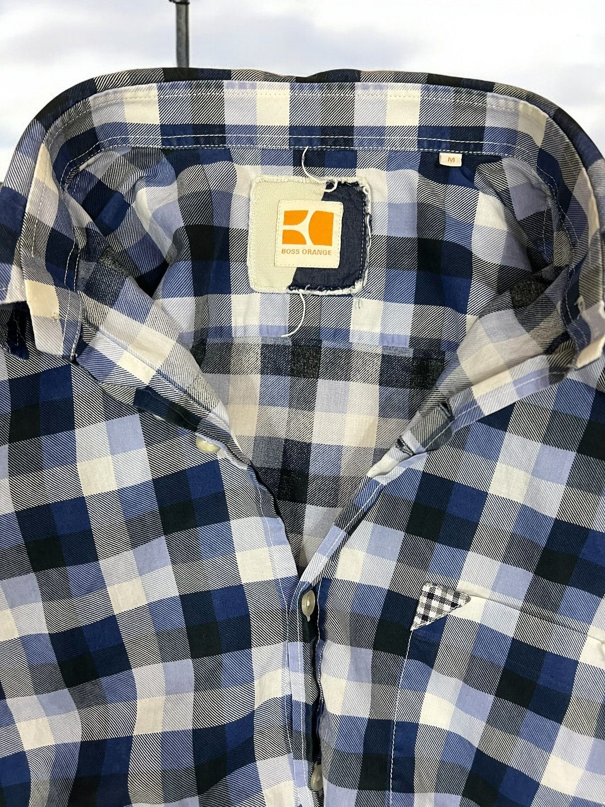 Hugo Boss Boss Orange checked shirt size M Size US M / EU 48-50 / 2 - 5 Thumbnail