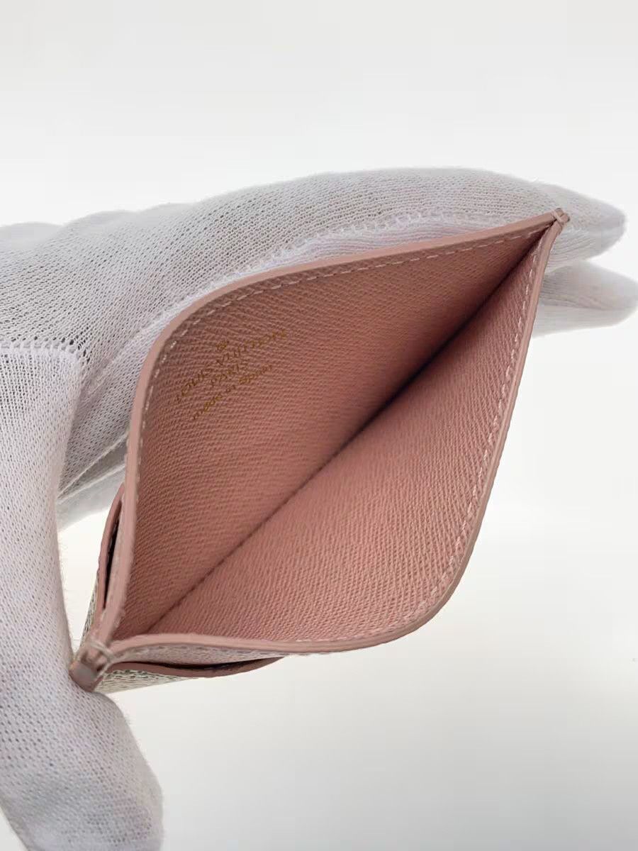 Louis Vuitton Louis Vuitton Damier Azur Porte Cartes Sample Pink Size ONE SIZE - 5 Thumbnail