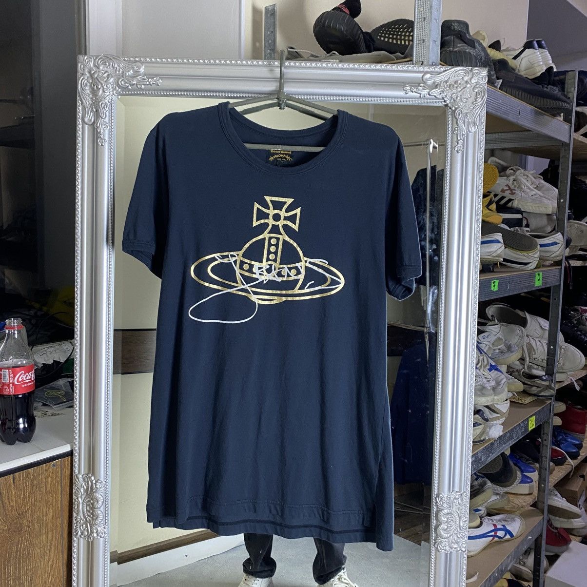 Vivienne Westwood VIVIENNE WESTWOOD T-SHIRT BIG LOGO GRAPHIC DESIGN Size US L / EU 52-54 / 3 - 1 Thumbnail