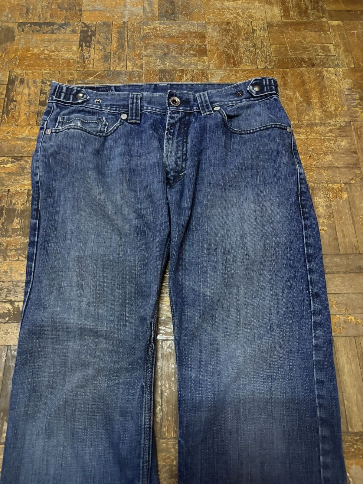 Jean × Levi's × Vintage VINTAGE LEVIS 514 SLIM STRAIGHT MEN JEANS (SIZE 33) Size US 33 - 3 Thumbnail