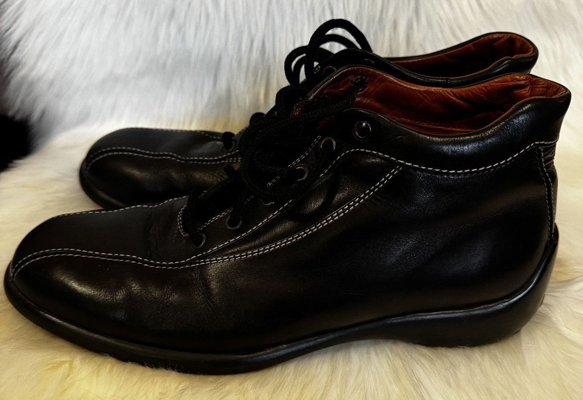 Tod's Tod’s Gommino Leather Lace-Up Ankle Boots – Black, Size 10.5 Size US 10.5 / EU 43-44 - 4 Thumbnail