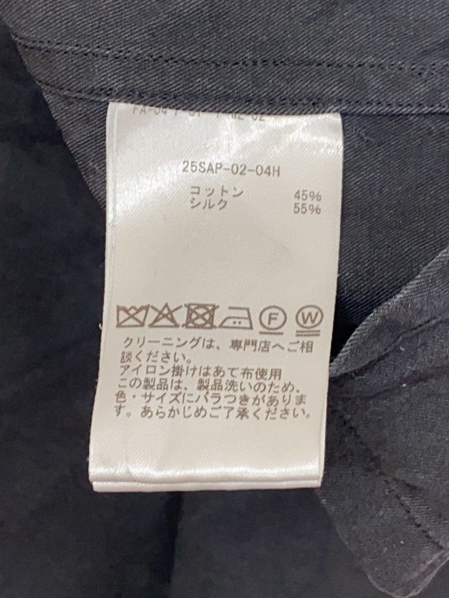 A.PRESSE Black Cotton Short-sleeved Shirt Size US L / EU 52-54 / 3 - 4 Thumbnail