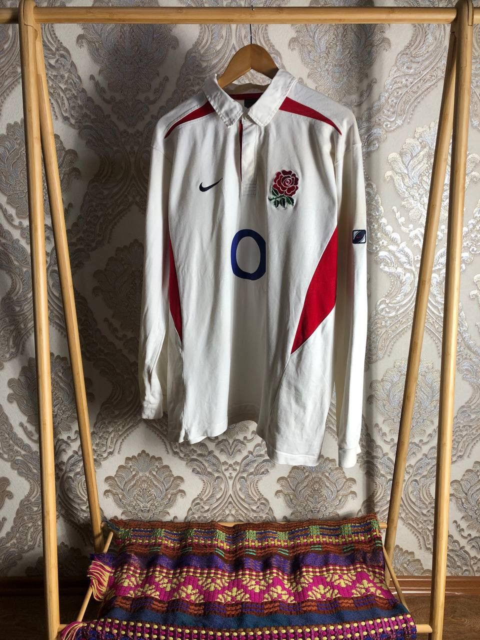 Nike × Vintage VERY RARE NIKE ENGLAND RETRO RUGBY JERSEY BLOKECORE Y2K 90s Size US XXL / EU 58 / 5 - 5 Thumbnail