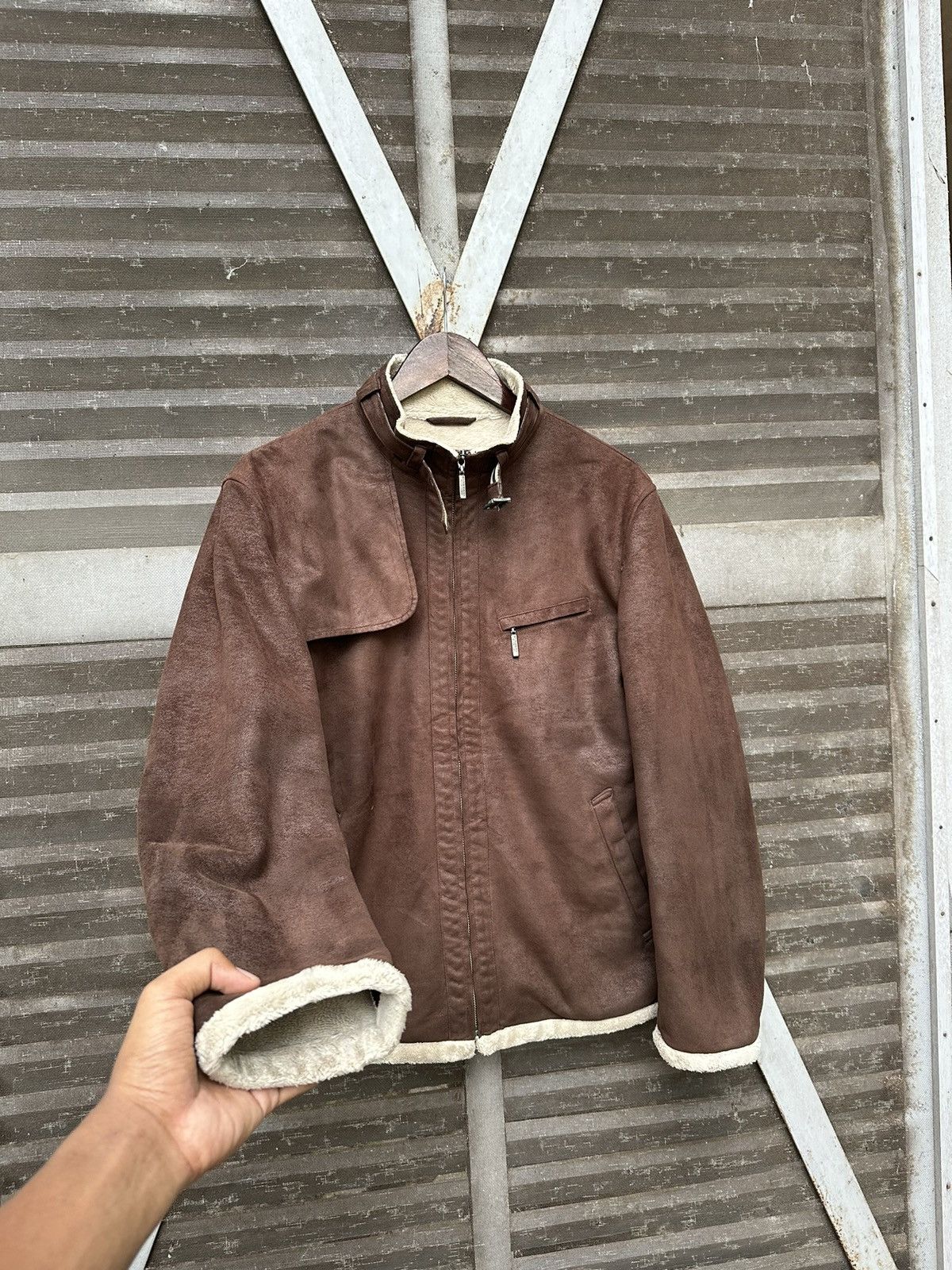 Burberry BURBERRY BLACK LABEL B3 DESIGN FLEECE LINED JACKET Size US M / EU 48-50 / 2 - 5 Thumbnail