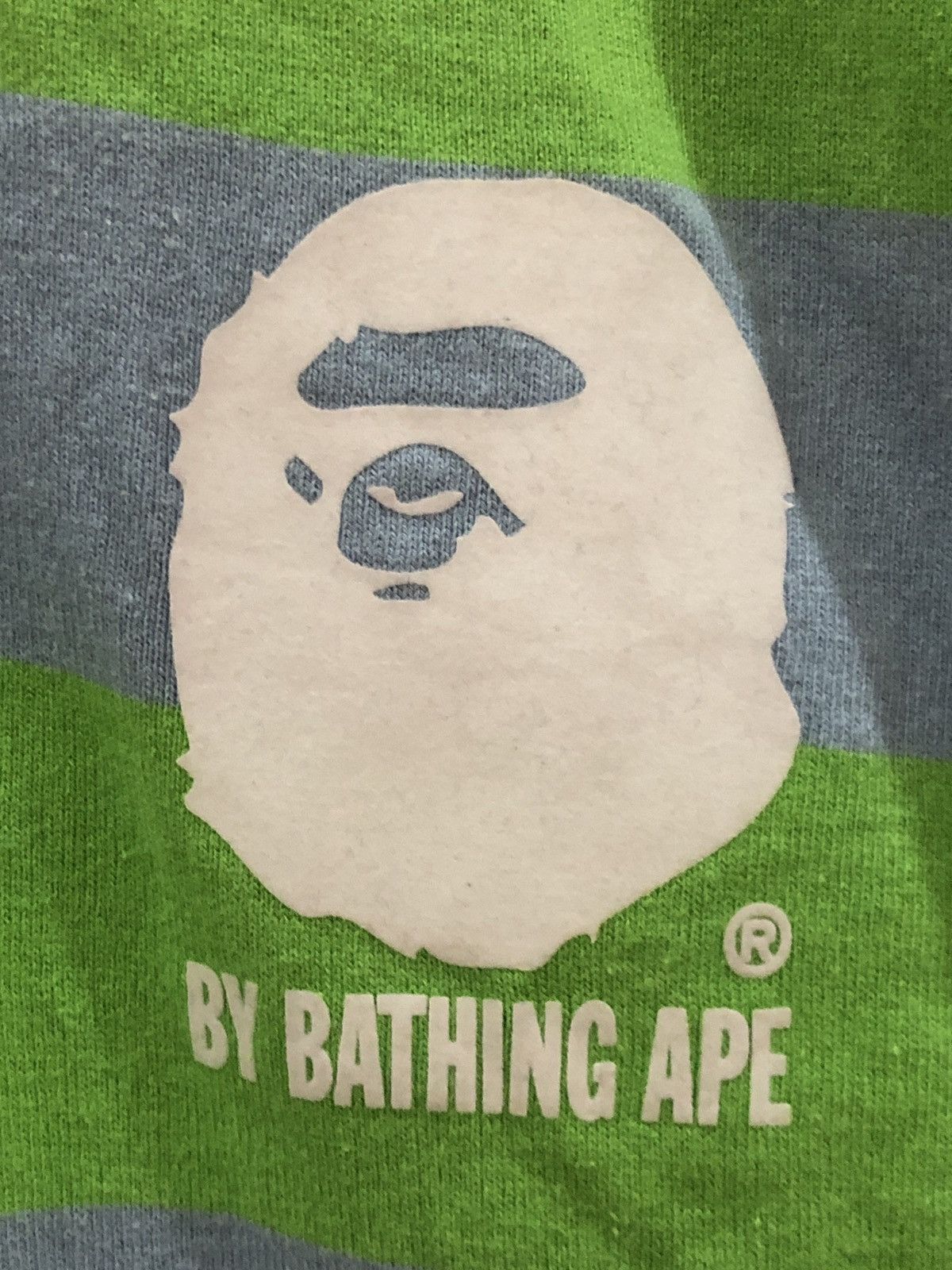 Bape BAPE A Bathing Ape Striped Polo Rugby Shirts Size US M / EU 48-50 / 2 - 3 Thumbnail