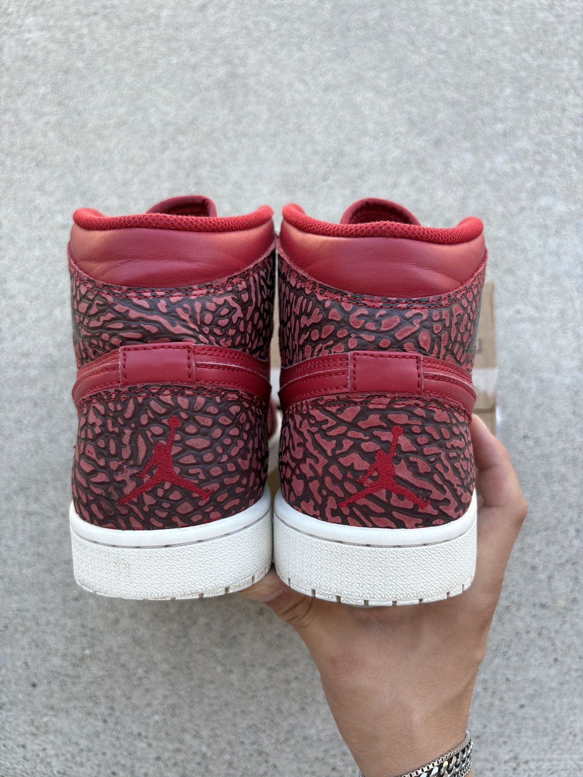 Jordan Brand Jordan 1 Retro High “Red Elephant Print” Men’s Size 9 Size US 9 / EU 42 - 8 Thumbnail